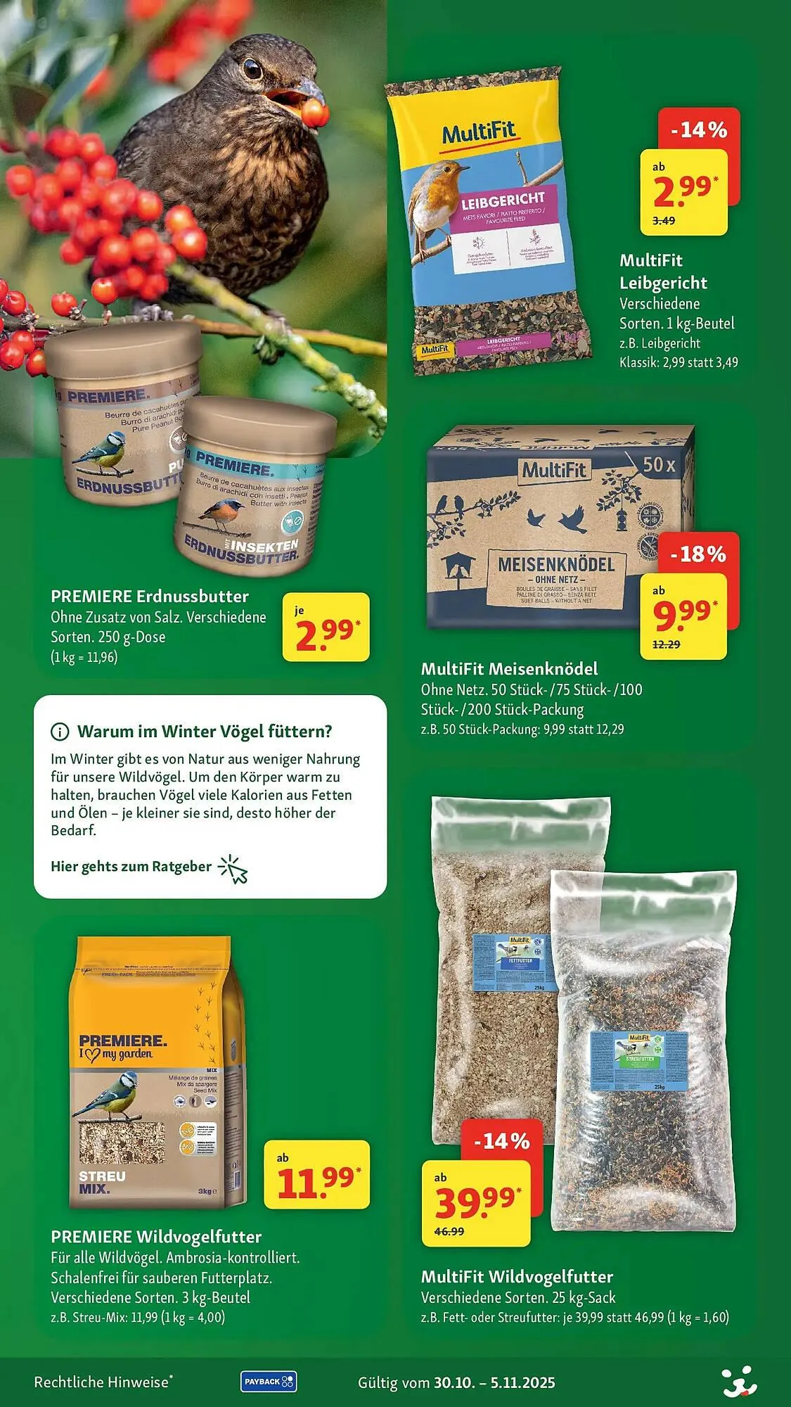 Fressnapf Prospekt von 29. Oktober bis 5. November 2025 - Prospekt seite 18