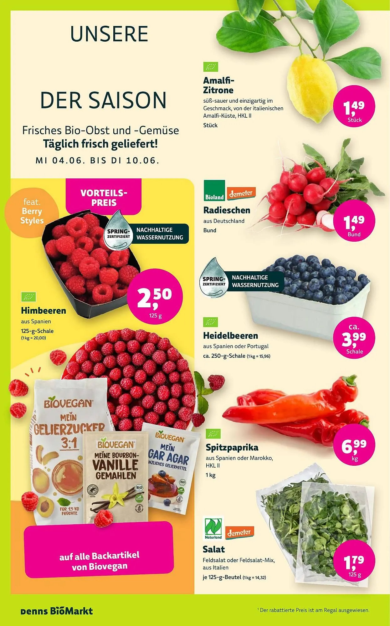 Aleco Biomarkt Prospekt von 4. Juni bis 17. Juni 2025 - Prospekt seite 2