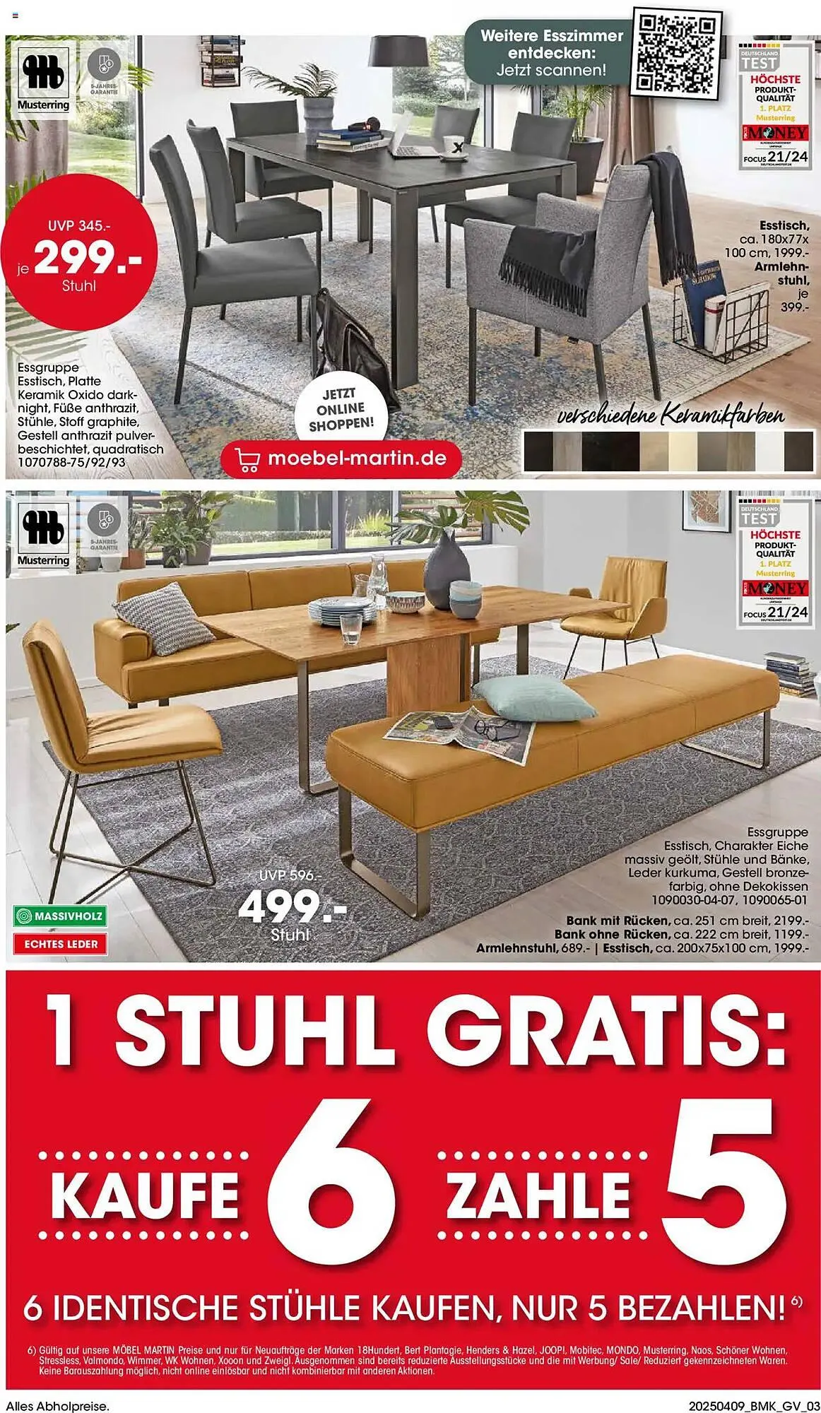 Möbel Martin Prospekt von 9. April bis 22. April 2025 - Prospekt seite 3
