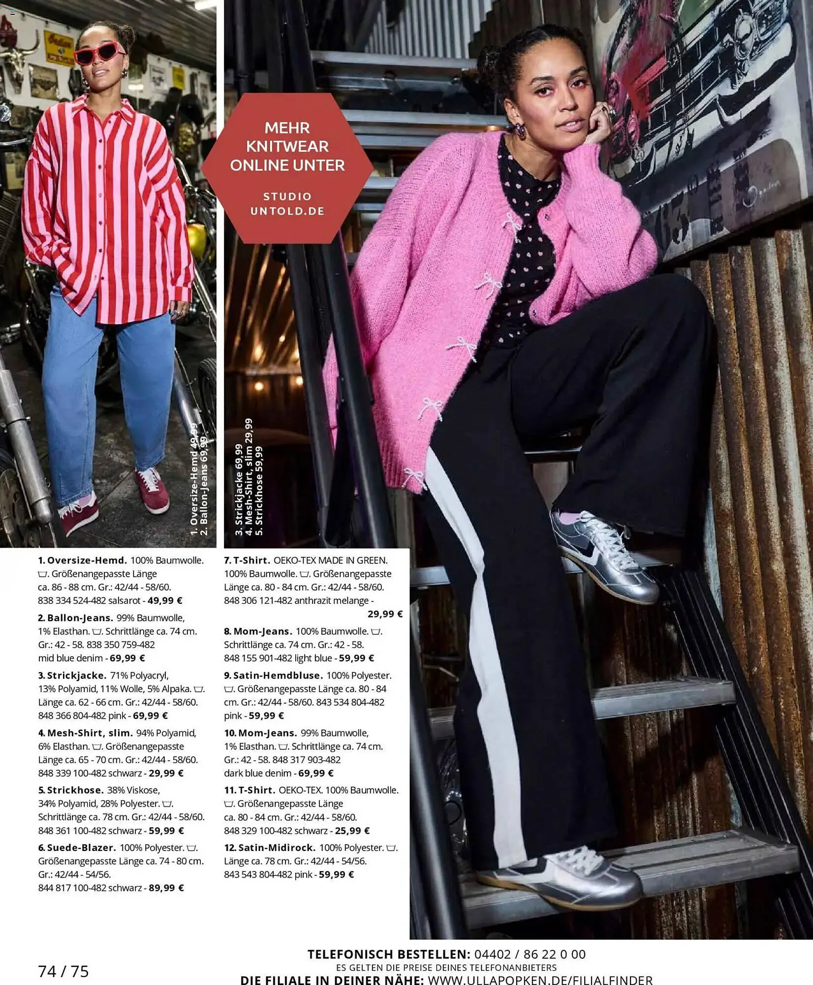 Ulla Popken Katalog von 1. Februar bis 28. Februar 2026 - Prospekt seite 74