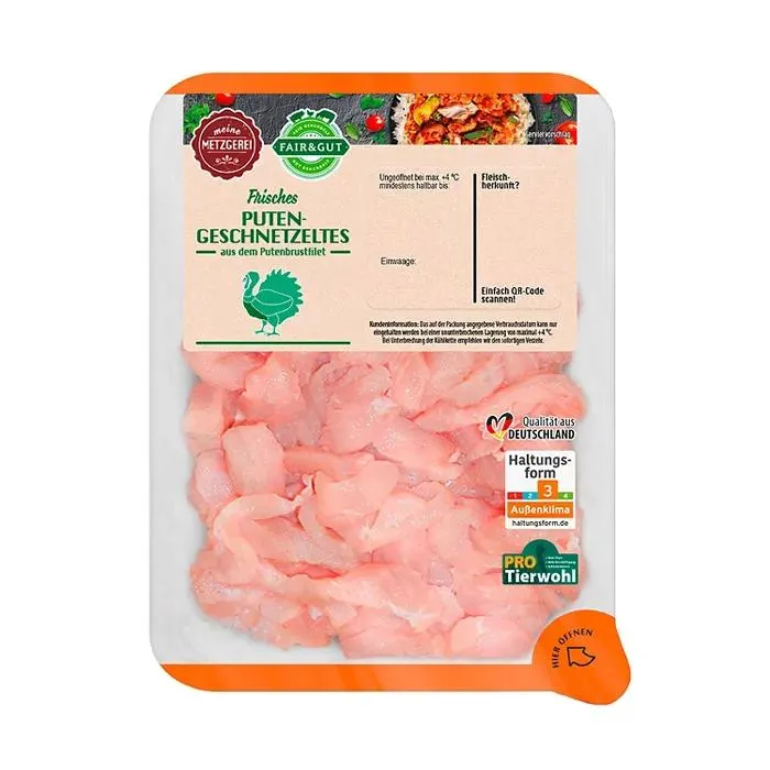 FAIR & GUT Puten Geschnetzeltes 350 g