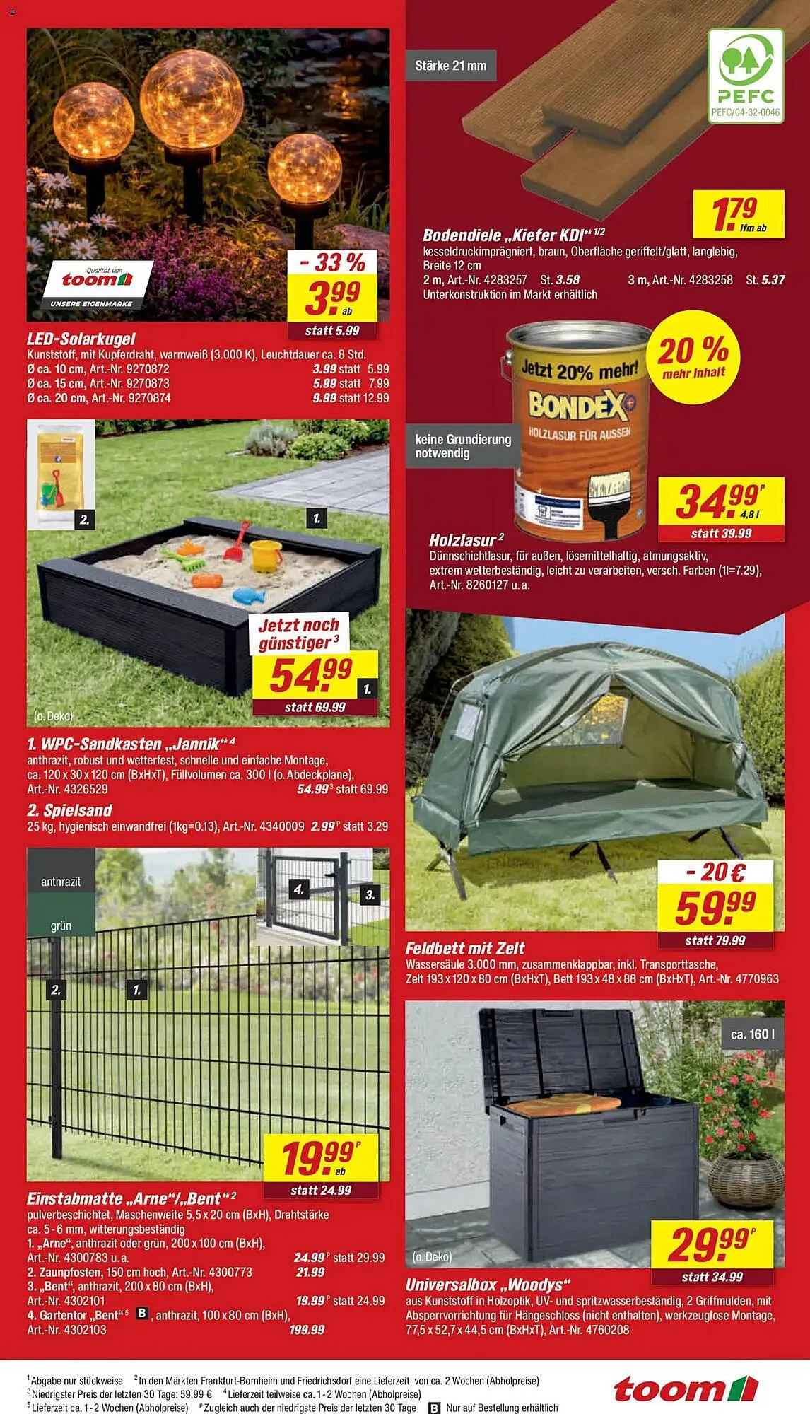 Toom Baumarkt Prospekt von 9. Mai bis 15. Mai 2026 - Prospekt seite 7