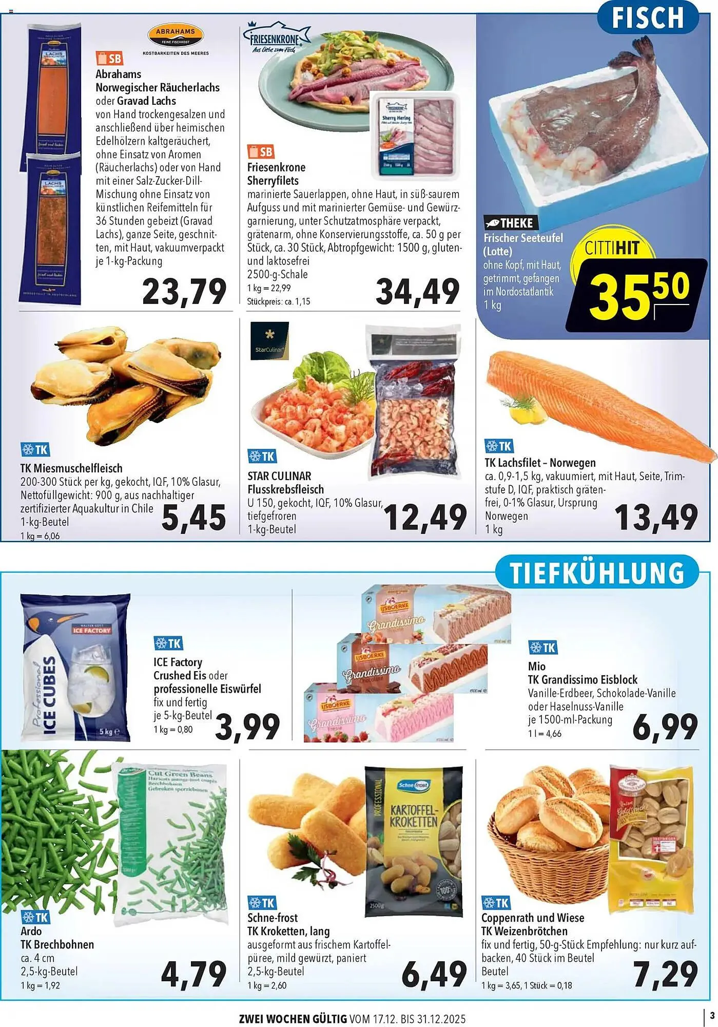 CITTI Markt Prospekt von 17. Dezember bis 31. Dezember 2025 - Prospekt seite 3