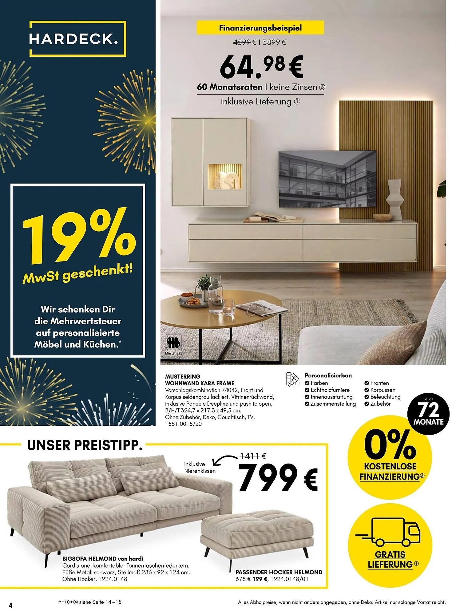 Hardeck Prospekt von 27. Dezember bis 11. Januar 2026 - Prospekt seite 4