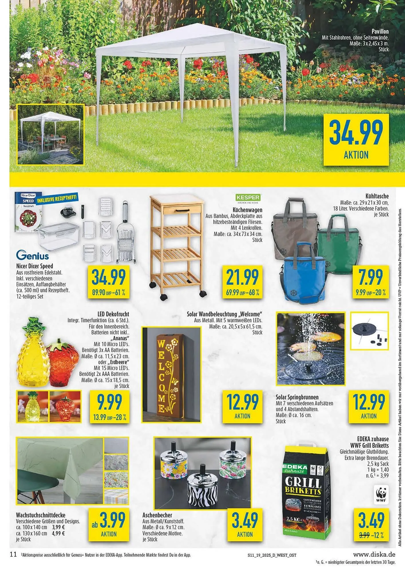 diska Prospekt von 5. Mai bis 10. Mai 2025 - Prospekt seite 11