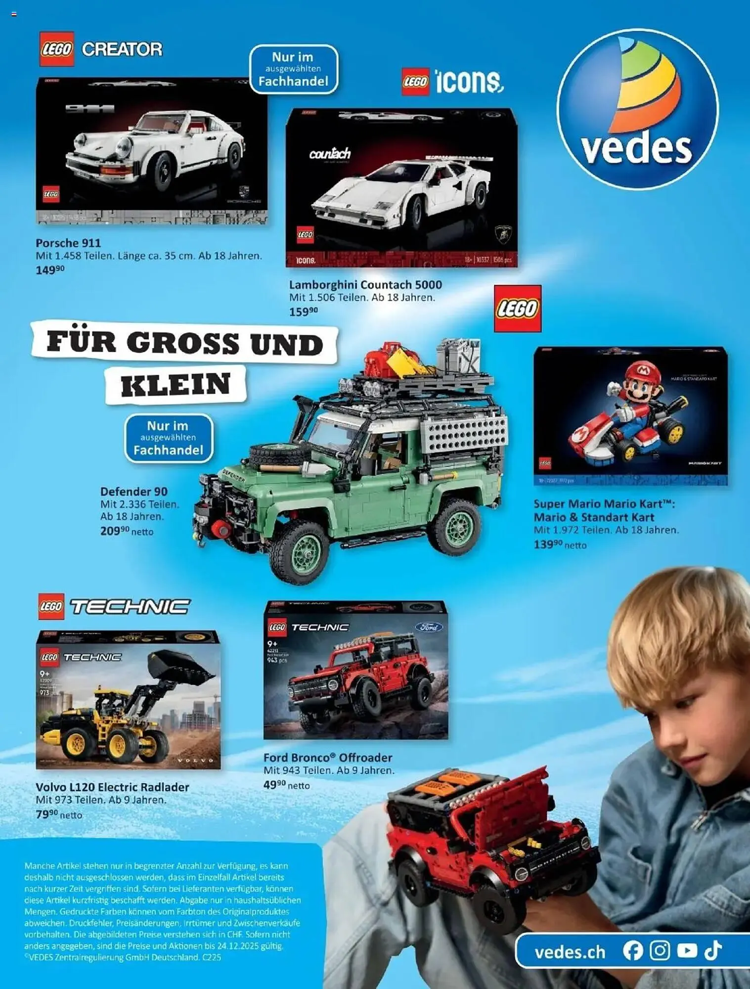 Vedes Prospekt von 22. September bis 24. Dezember 2025 - Prospekt seite 40