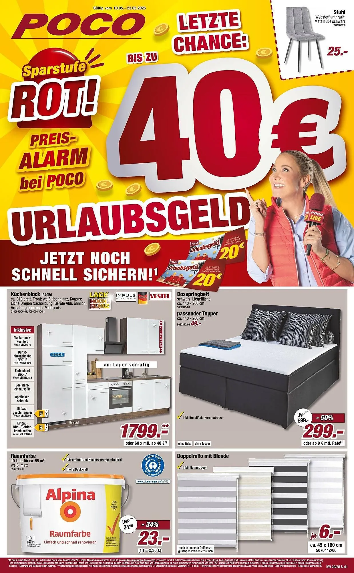 Poco Prospekt von 10. Mai bis 23. Mai 2025 - Prospekt seite 1