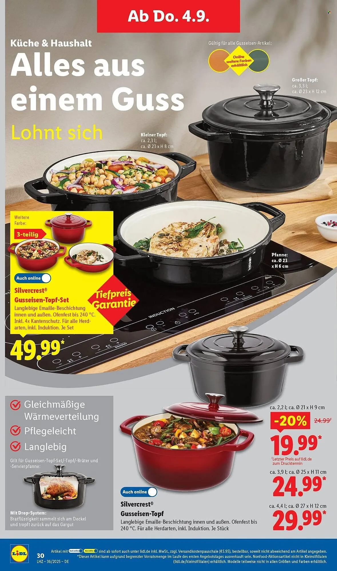 Lidl Prospekt von 1. September bis 6. September 2025 - Prospekt seite 20