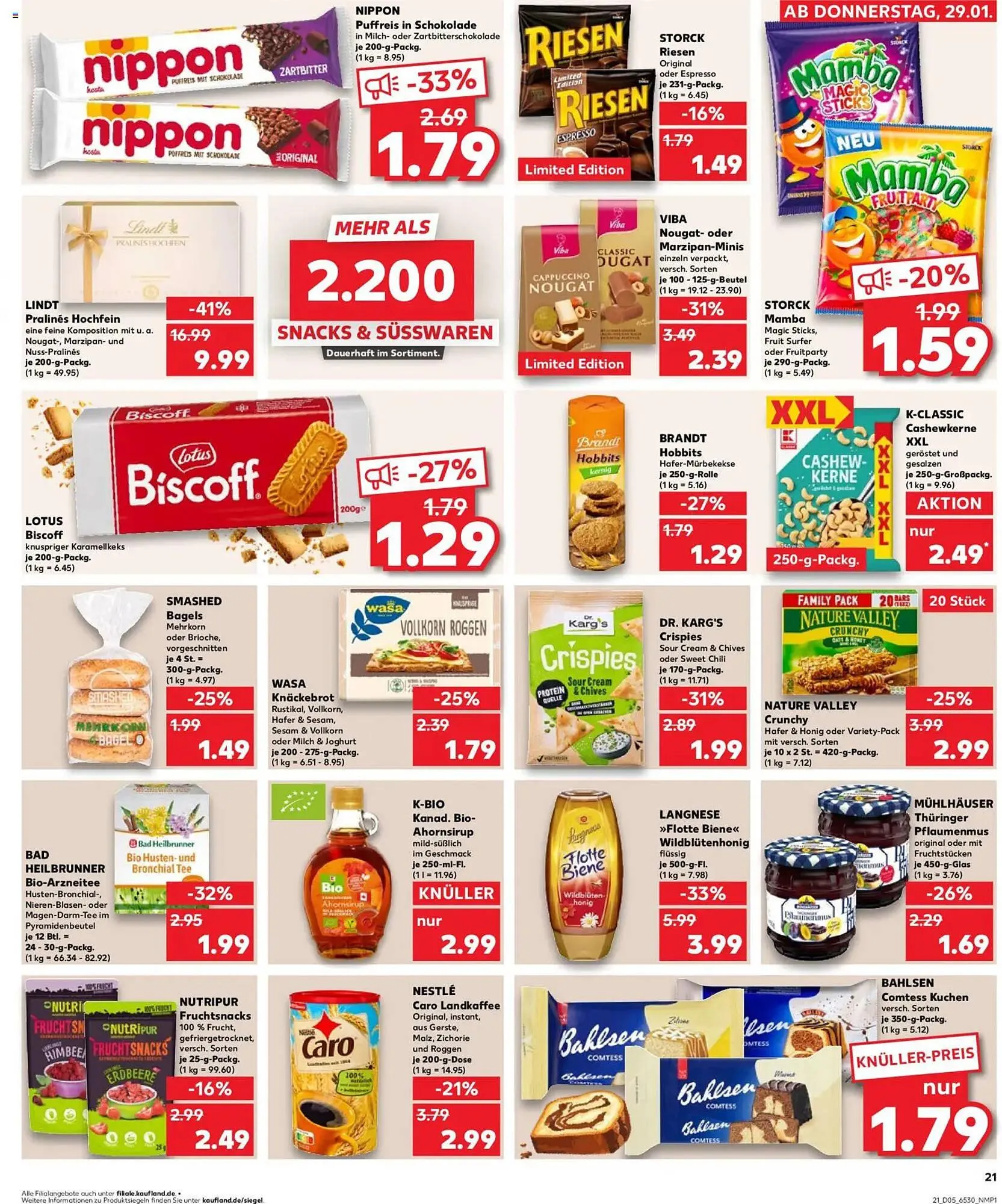 Kaufland Prospekt von 1. Februar bis 4. Februar 2026 - Prospekt seite 21