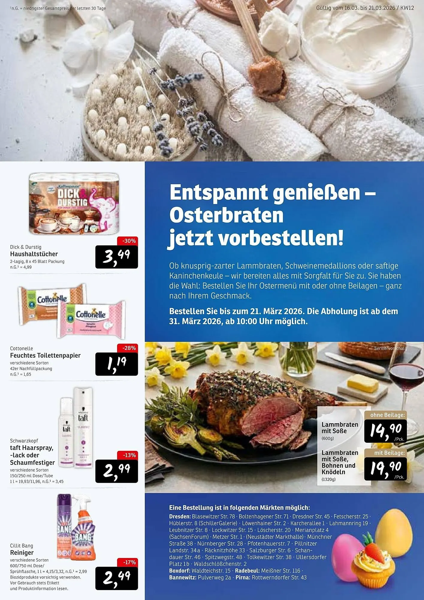 KONSUM Prospekt von 16. März bis 21. März 2026 - Prospekt seite 11