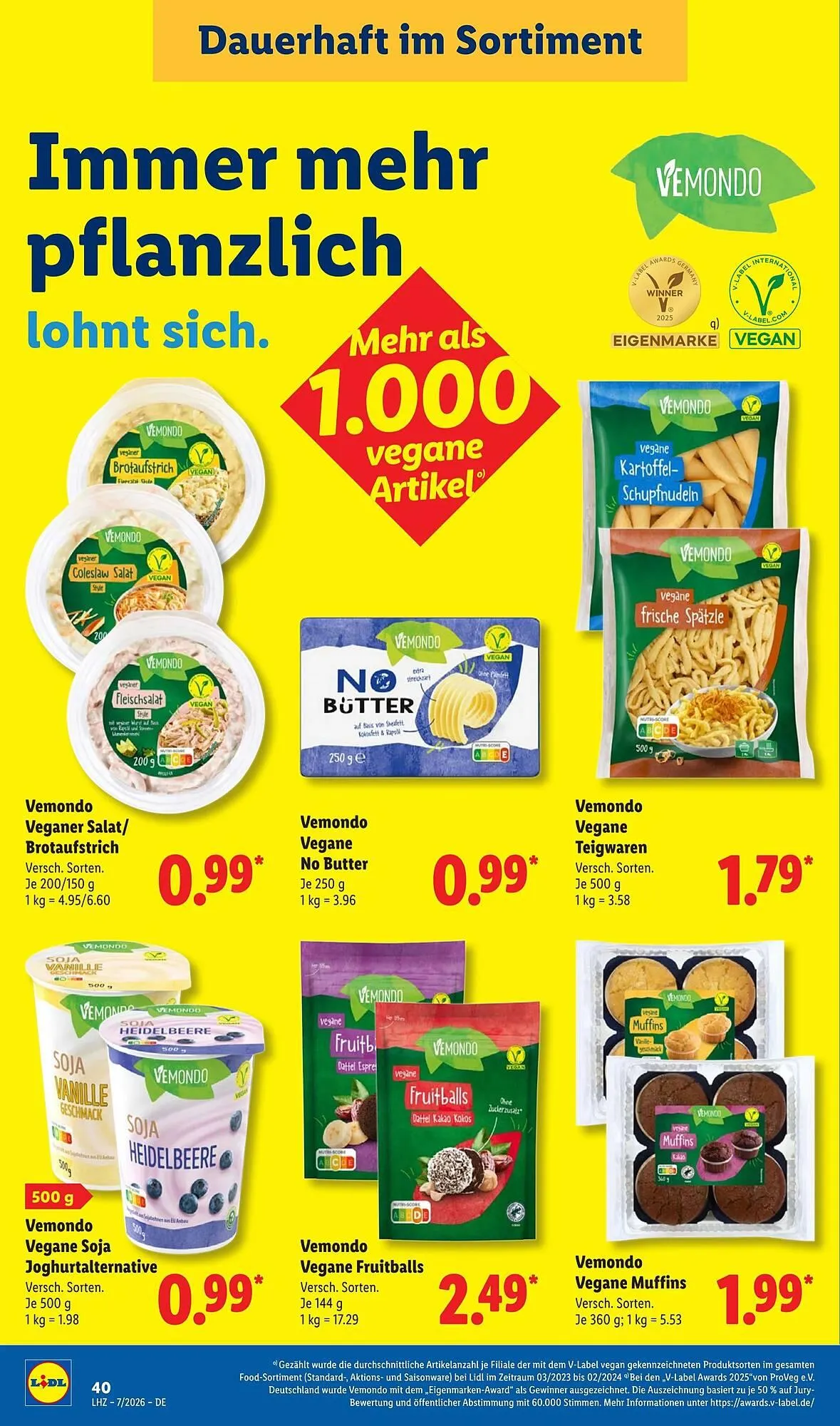 Lidl Prospekt von 9. Februar bis 15. Februar 2026 - Prospekt seite 60
