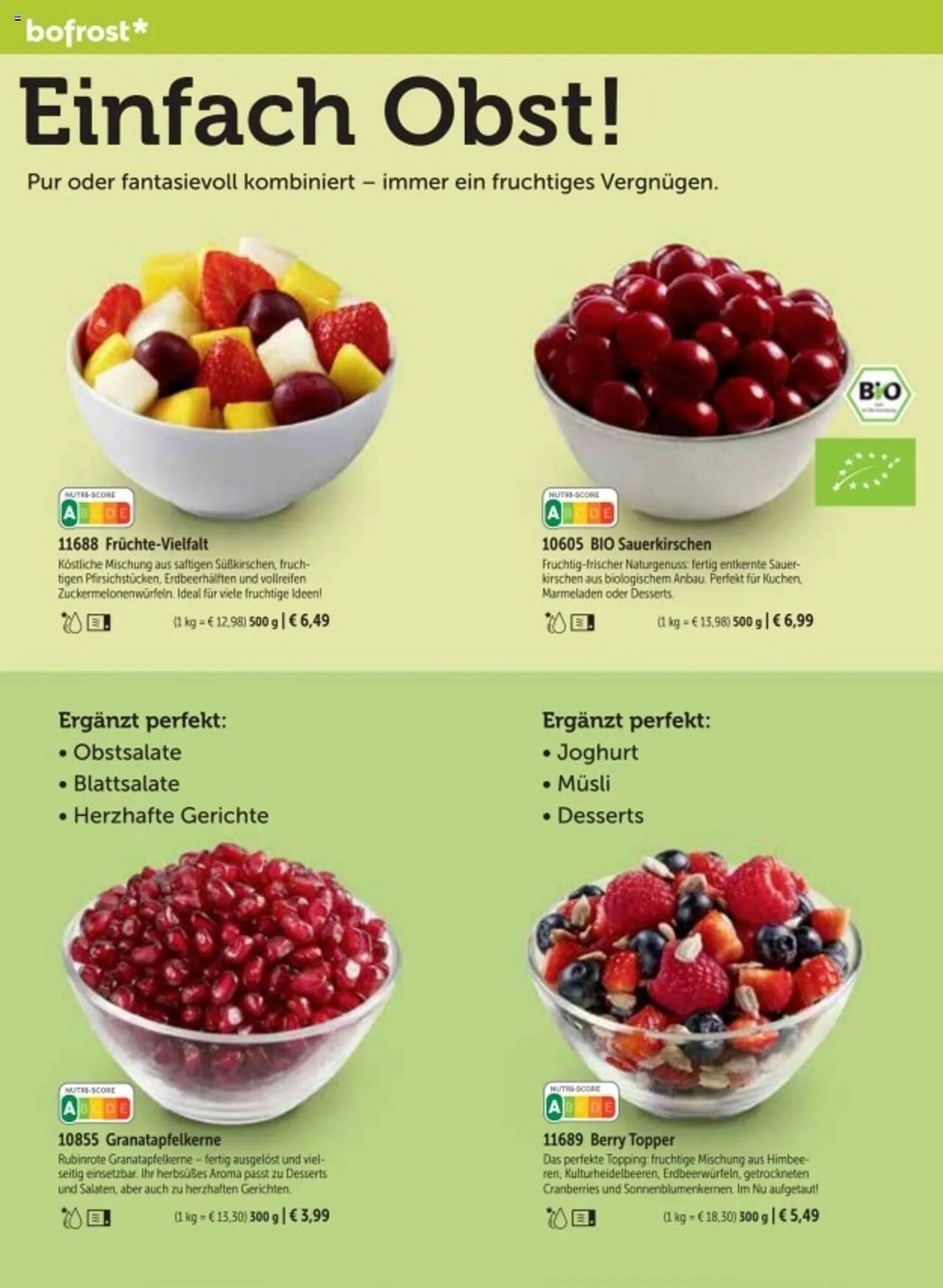 Bofrost Prospekt von 10. Oktober bis 28. Februar 2025 - Prospekt seite 28