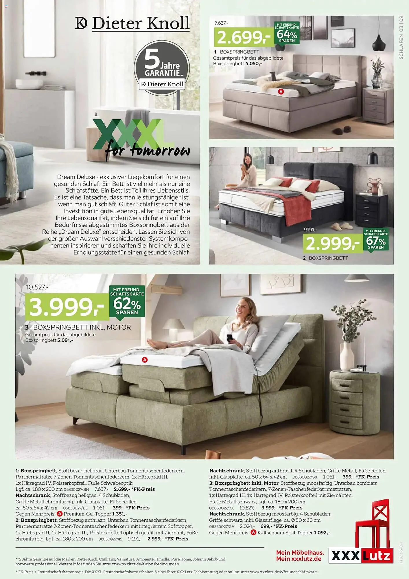 XXXLutz Prospekt von 2. November bis 16. November 2025 - Prospekt seite 9