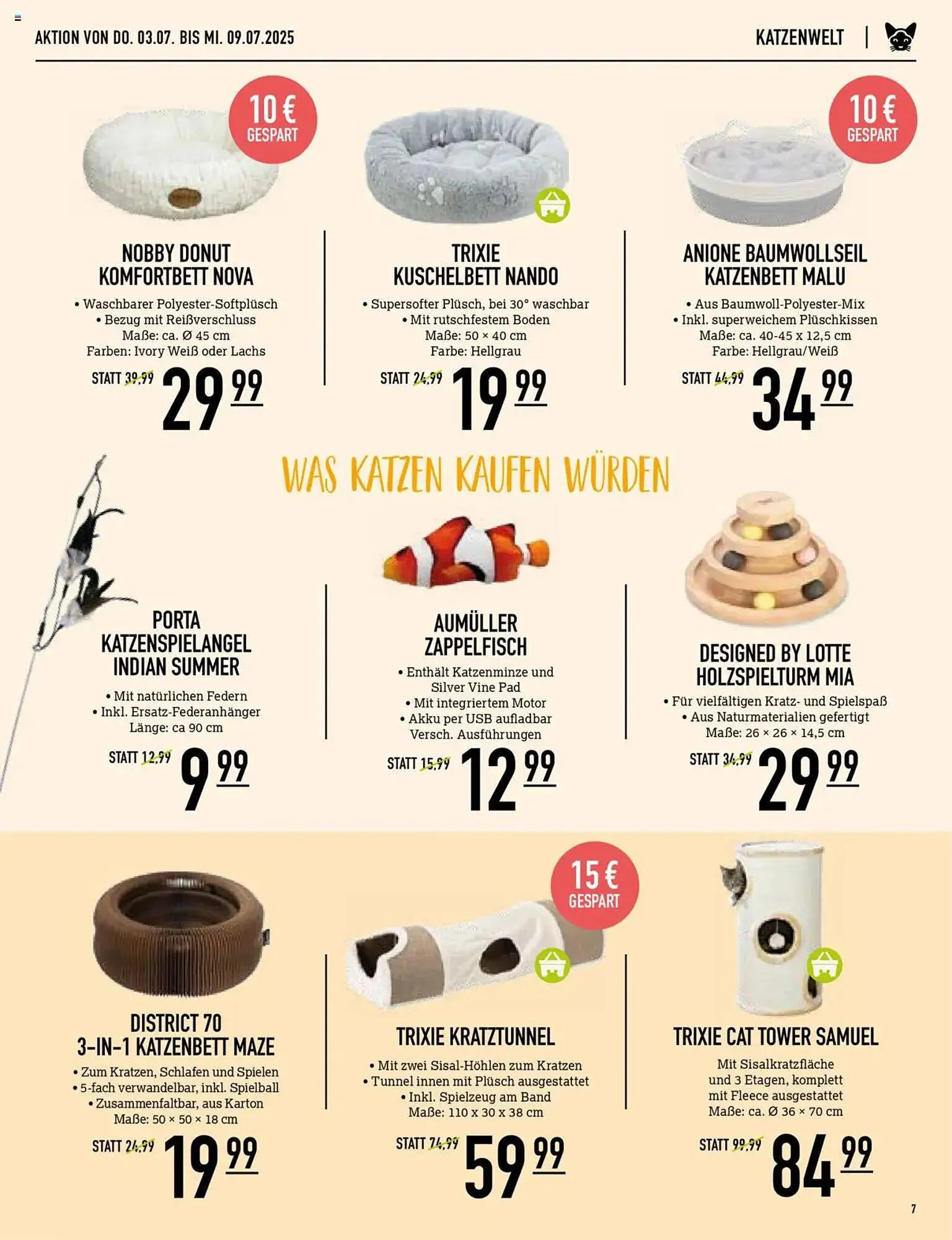 Kölle Zoo Prospekt von 3. Juli bis 9. Juli 2025 - Prospekt seite 7