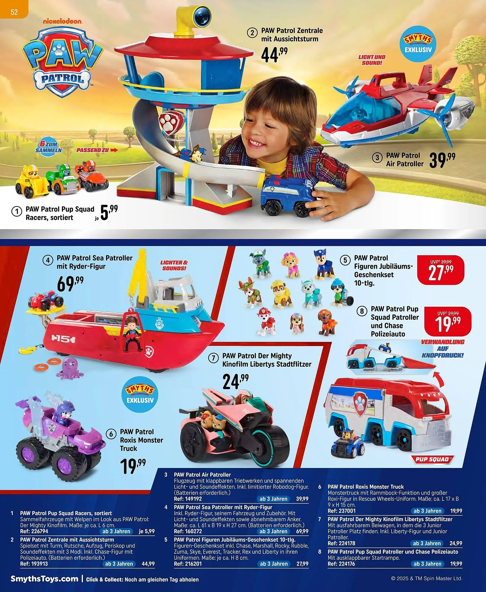 Smyths Toys Prospekt von 28. Oktober bis 14. Dezember 2025 - Prospekt seite 52