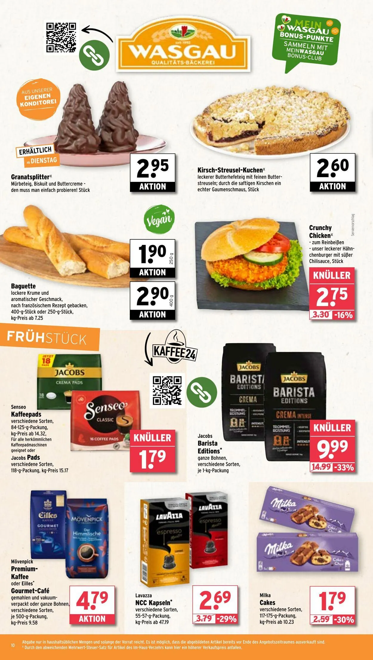 WASGAU Aktueller Prospekt von 27. Juli bis 10. August 2025 - Prospekt seite 10