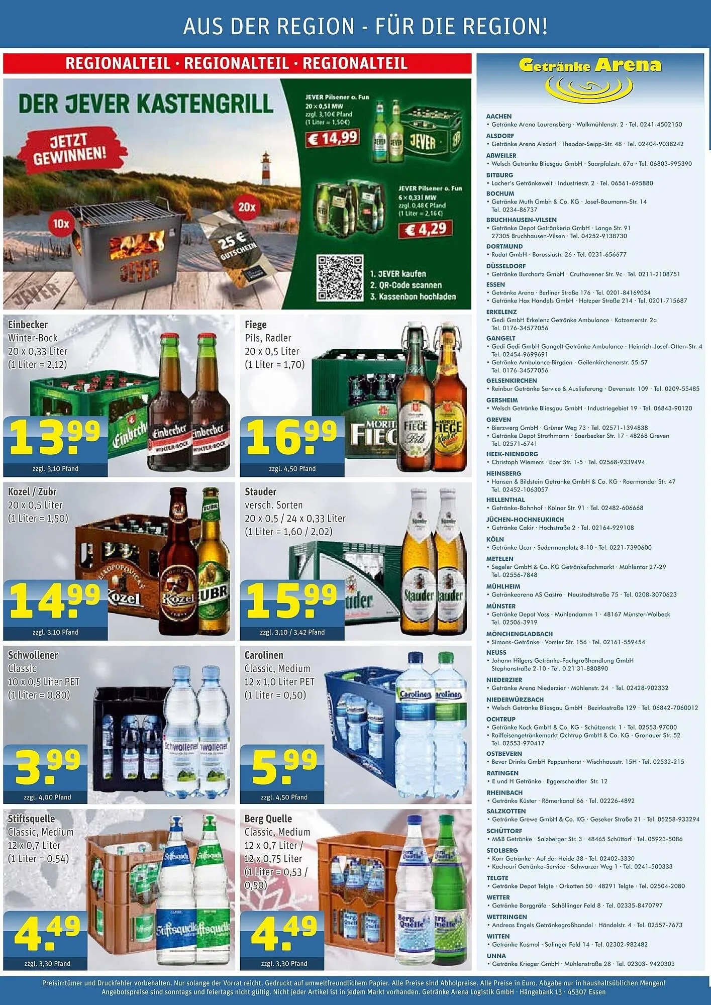 Getränke Arena Prospekt von 15. Dezember bis 27. Dezember 2025 - Prospekt seite 4