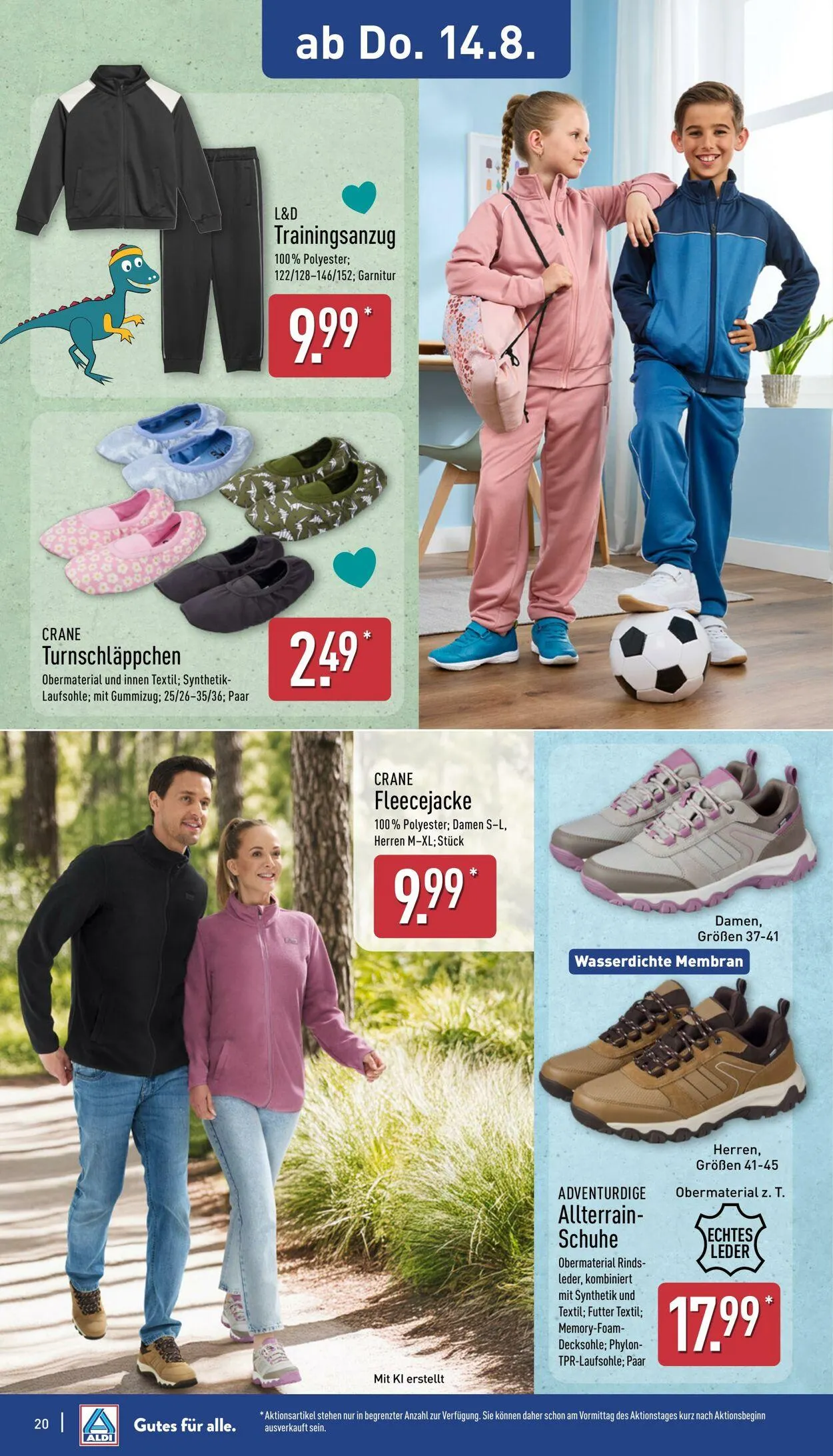 Aldi-Nord von 11. August bis 16. August 2025 - Prospekt seite 20