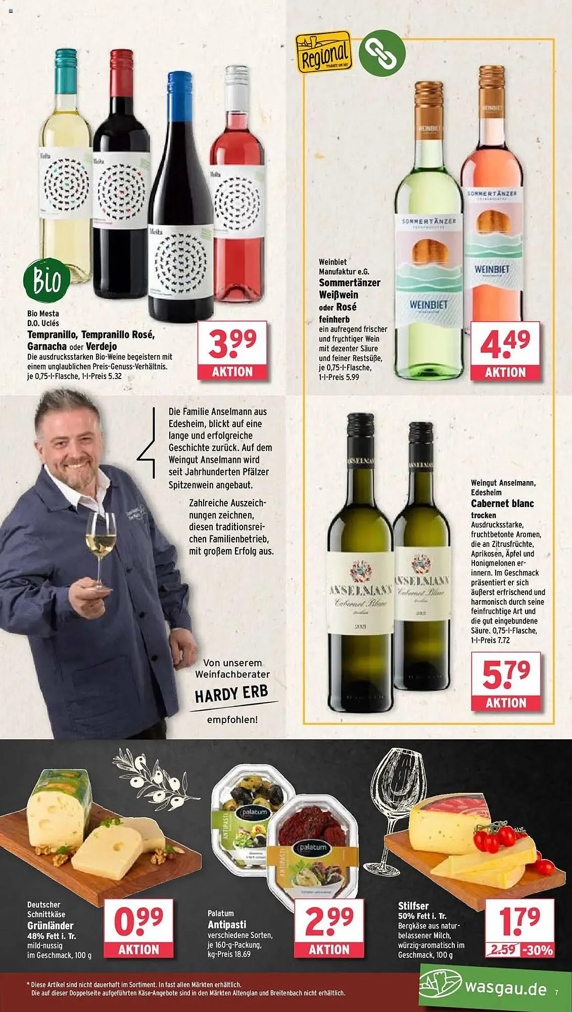 Wasgau Prospekt von 7. April bis 12. April 2025 - Prospekt seite 7