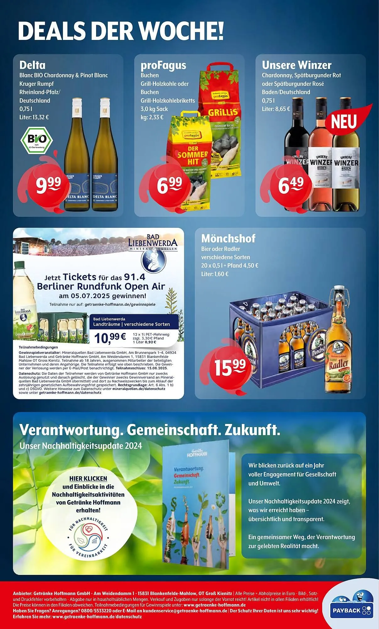 Getränke Hoffmann Prospekt von 8. Juni bis 14. Juni 2025 - Prospekt seite 8