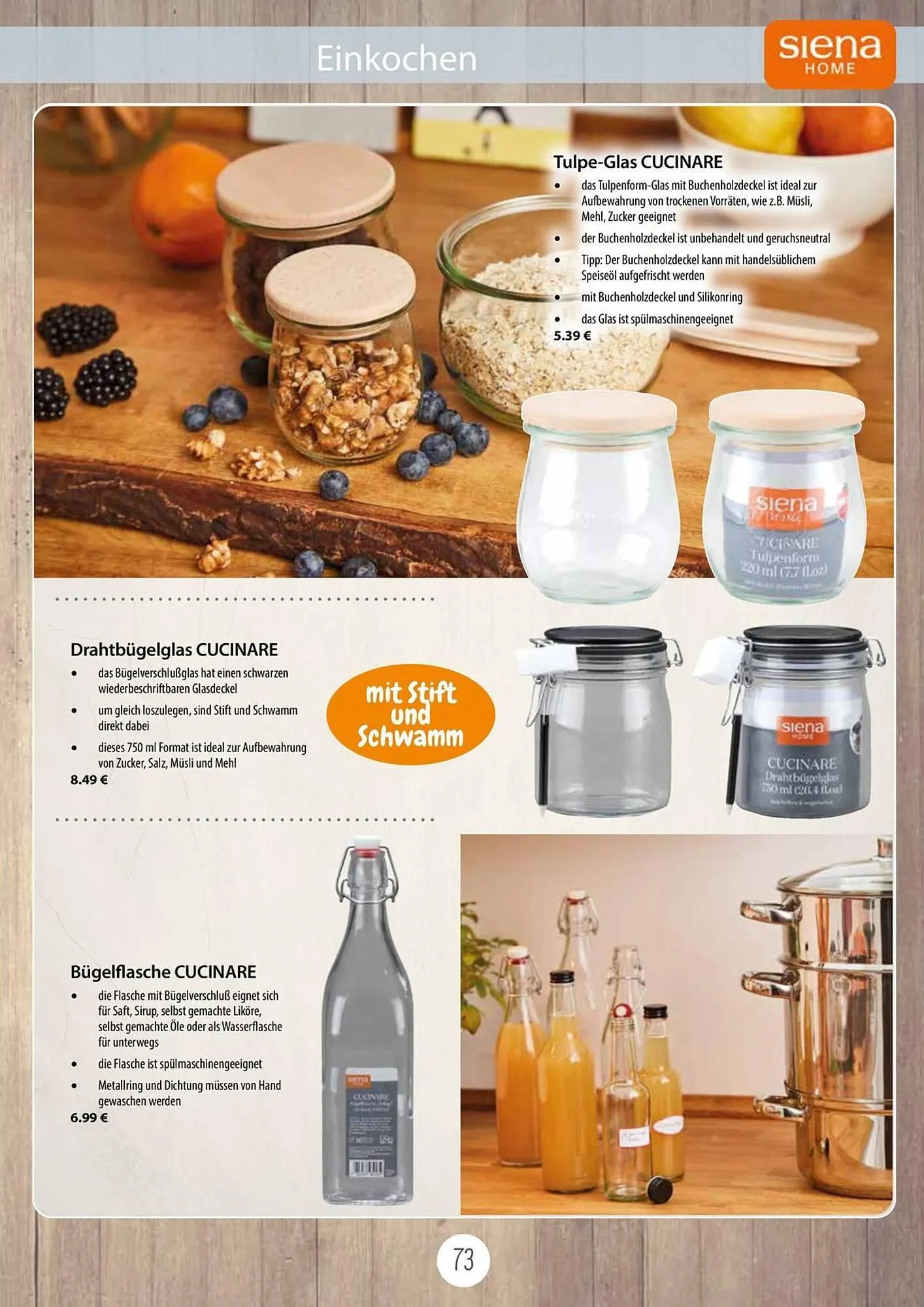 Kiebitzmarkt Prospekt von 16. April bis 31. August 2025 - Prospekt seite 73