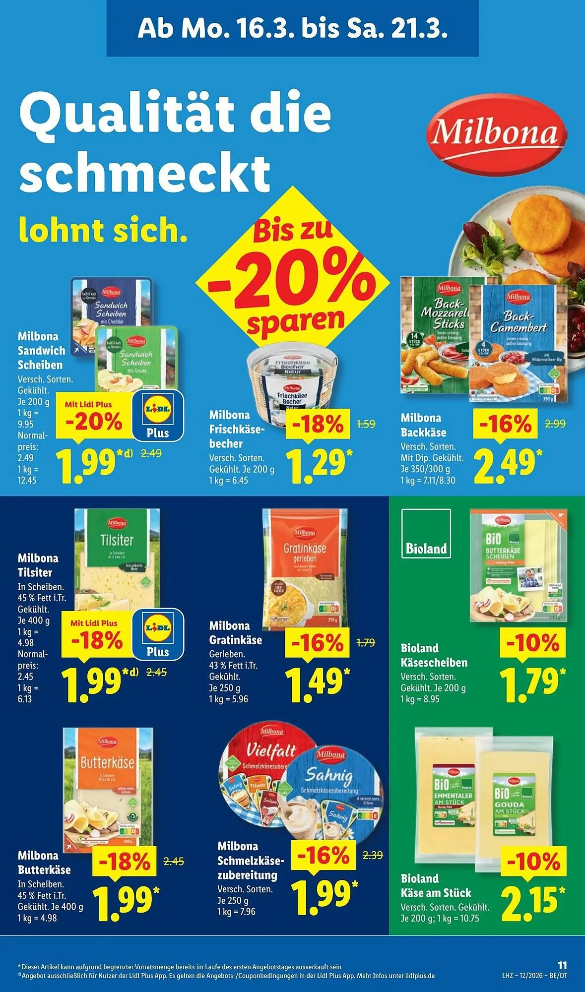 Lidl Prospekt von 16. März bis 22. März 2026 - Prospekt seite 23