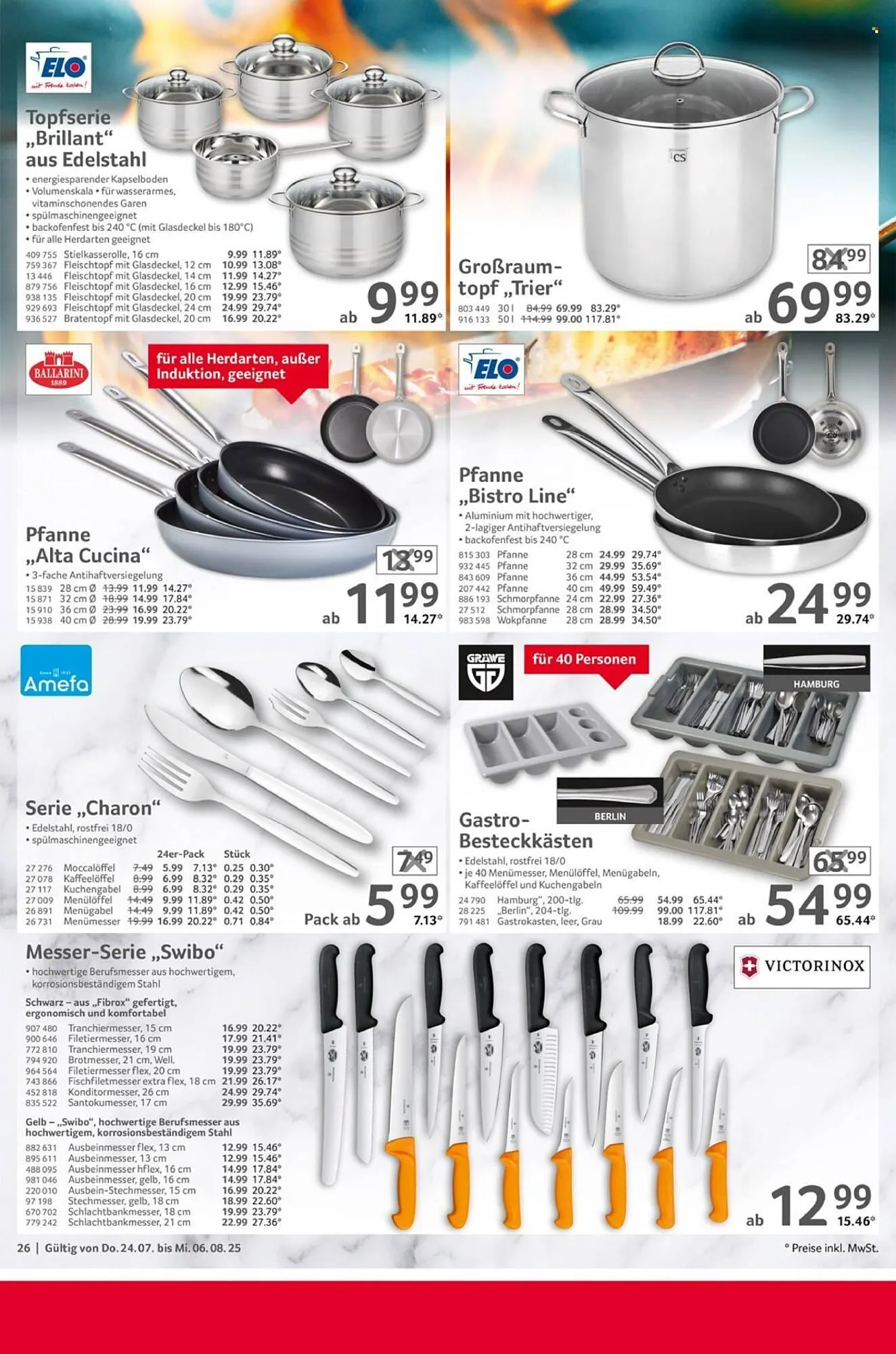 Selgros Prospekt von 24. Juli bis 6. August 2025 - Prospekt seite 26