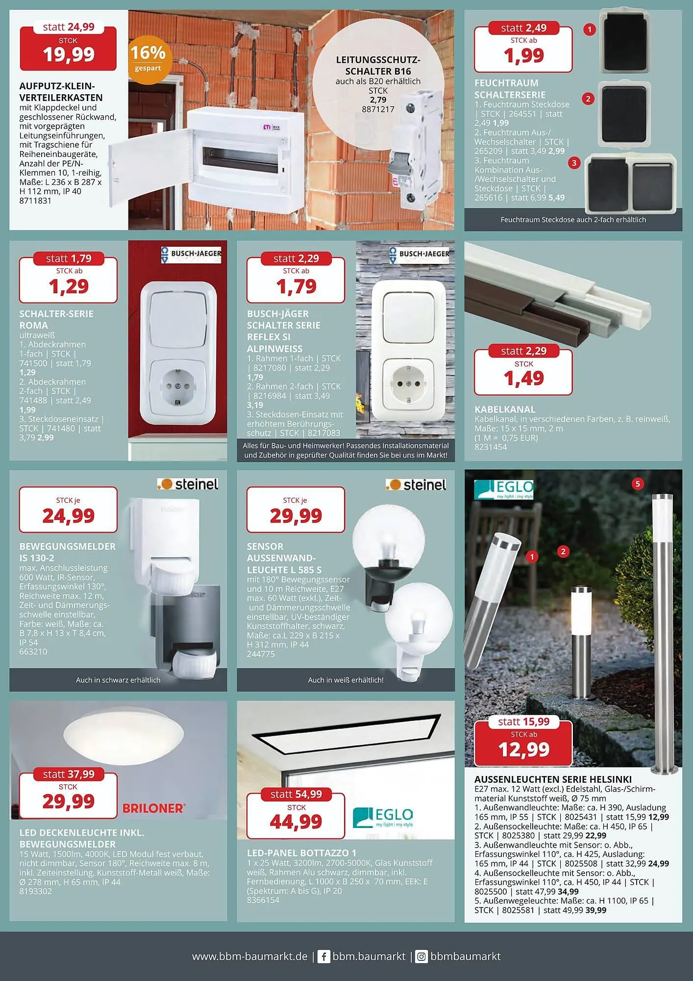 BBM Baumarkt Prospekt von 13. Januar bis 18. Januar 2025 - Prospekt seite 7