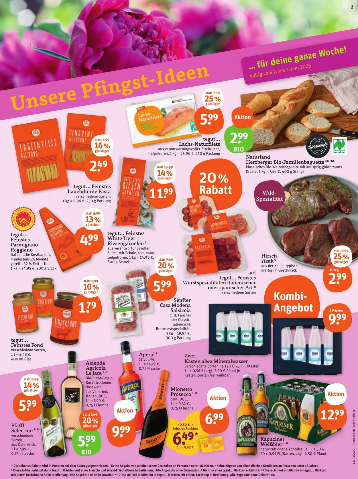 Tegut Aktueller Prospekt von 26. Mai bis 1. Juni 2025 - Prospekt seite 2