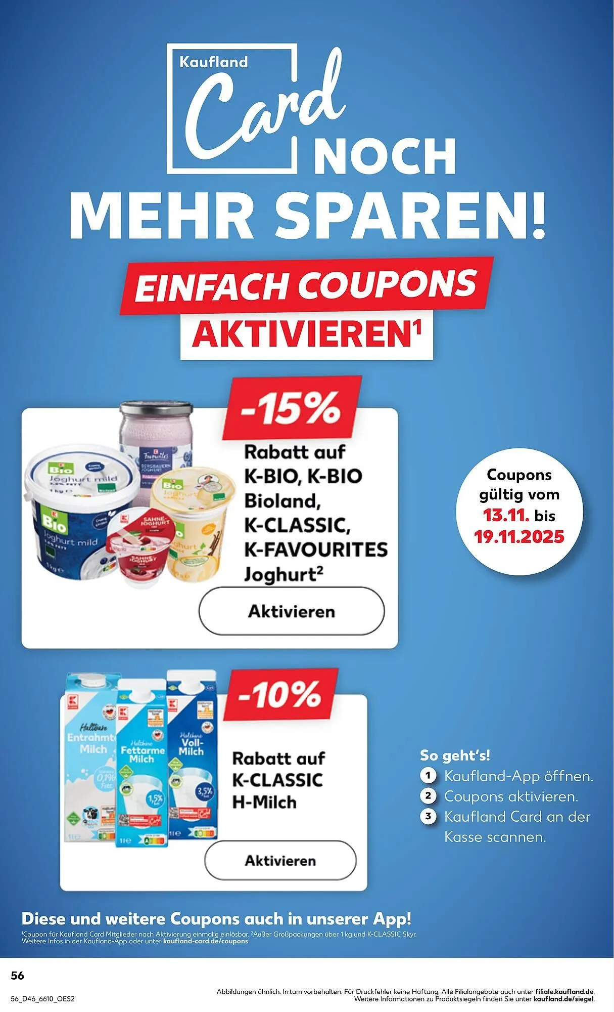 Kaufland Prospekt von 13. November bis 19. November 2025 - Prospekt seite 56