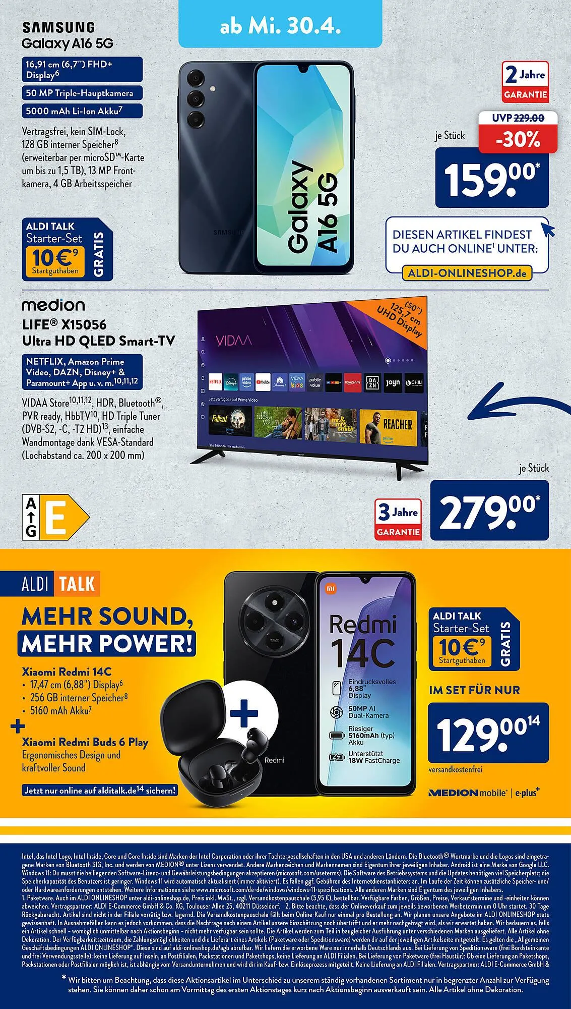 Aldi Süd Prospekt von 28. April bis 3. Mai 2025 - Prospekt seite 40