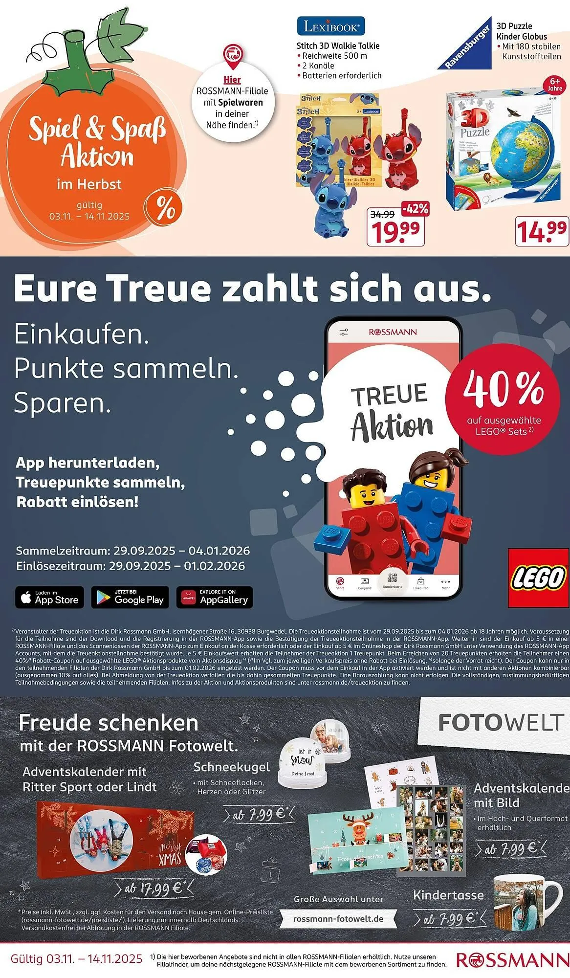 Rossmann Prospekt von 3. November bis 14. November 2025 - Prospekt seite 12