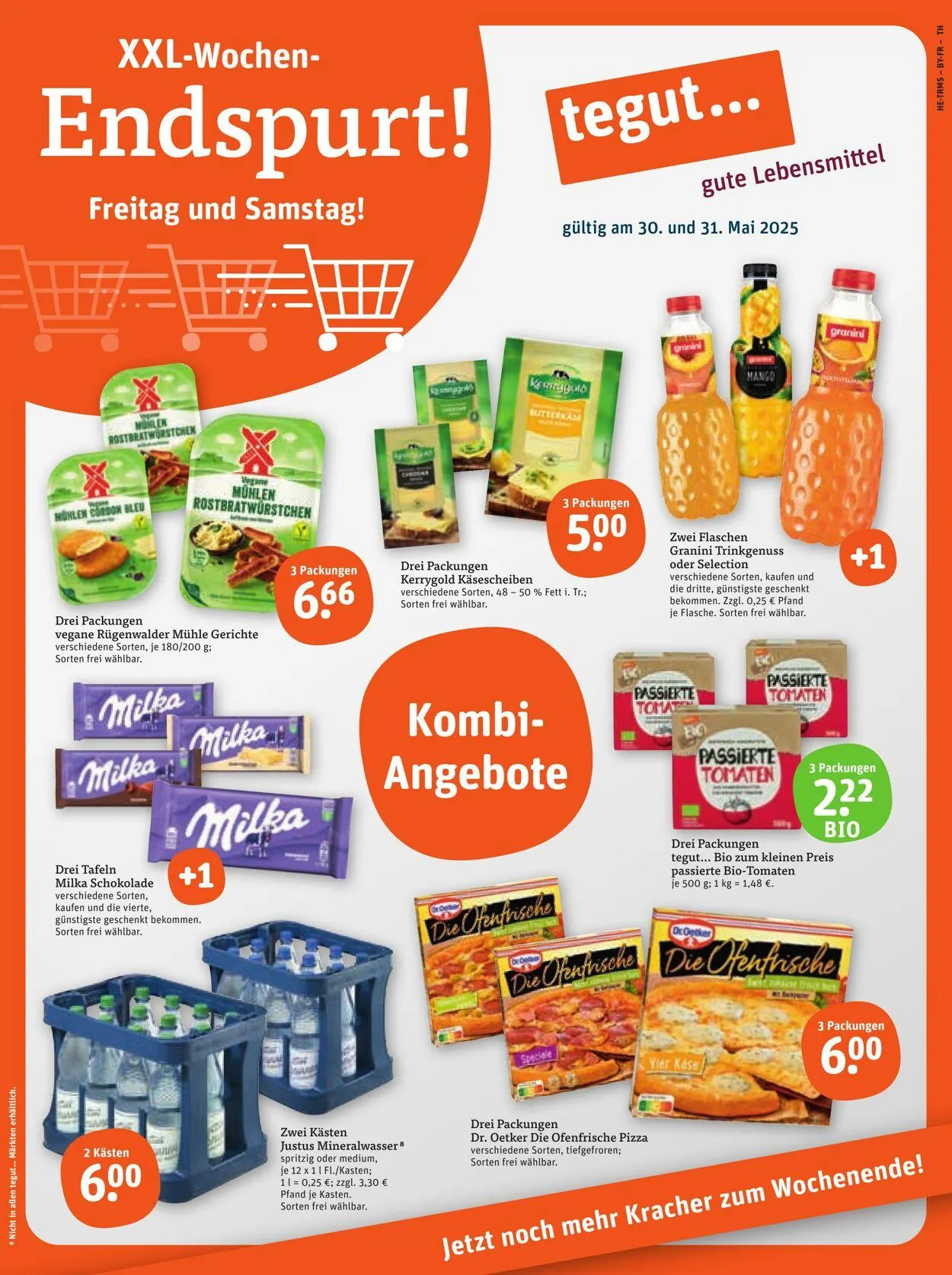 Tegut Aktueller Prospekt von 19. Mai bis 25. Mai 2025 - Prospekt seite 1