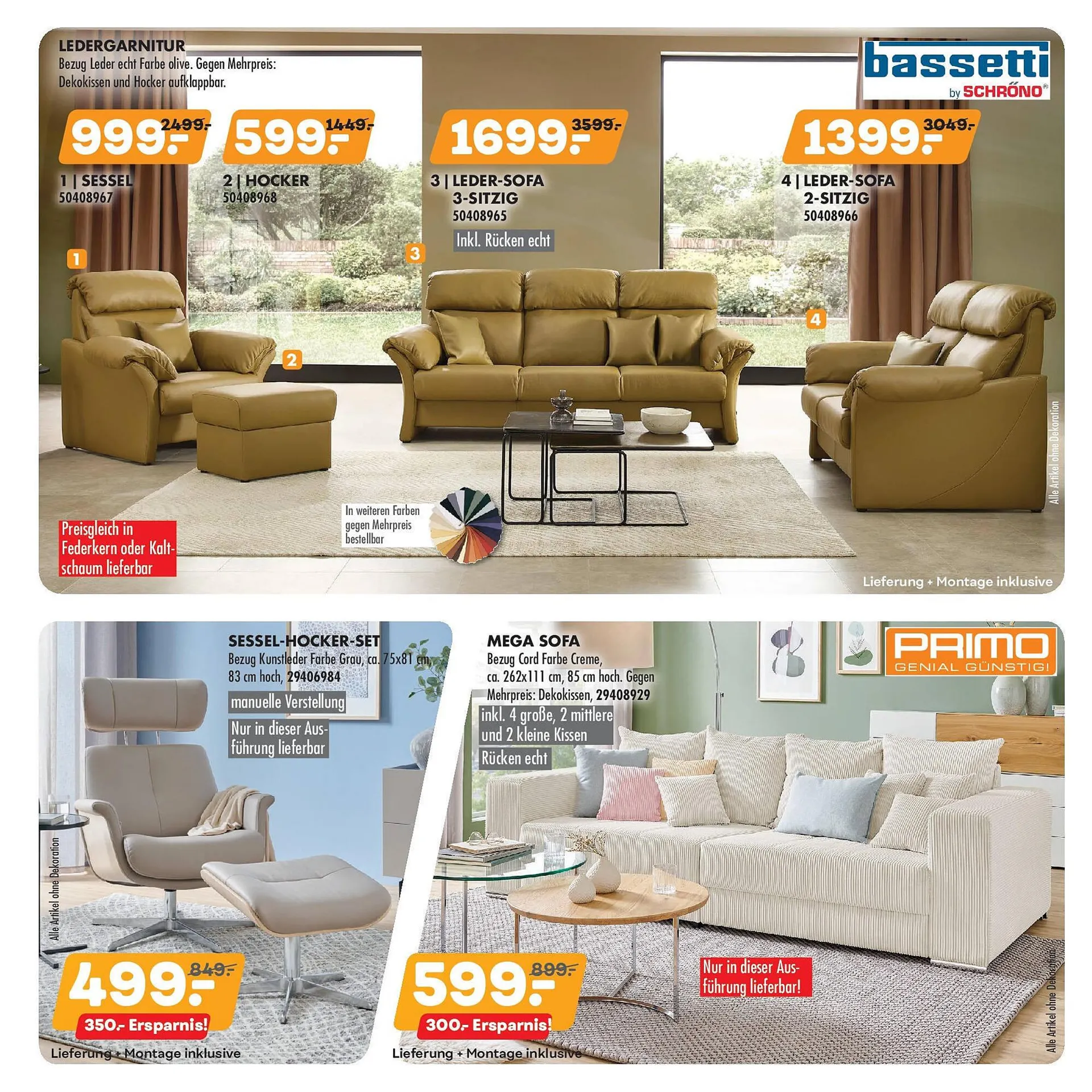 Möbel Kraft Prospekt von 22. April bis 20. Mai 2025 - Prospekt seite 3