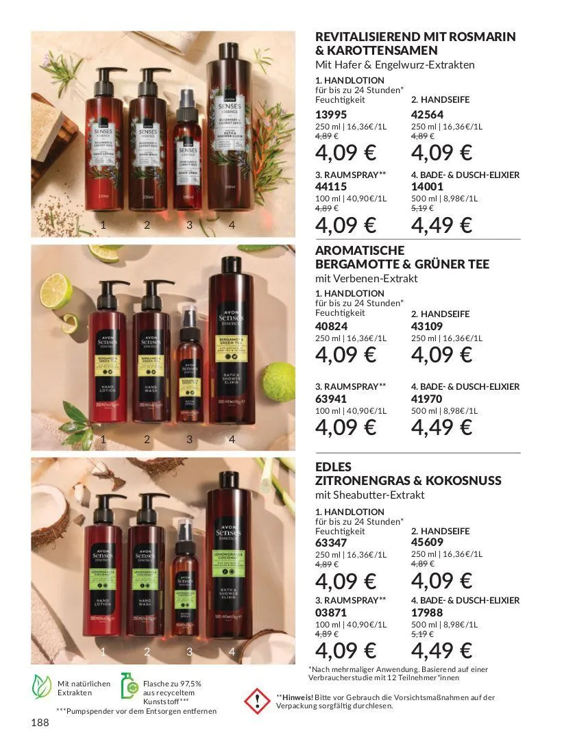 Avon Aktueller Prospekt von 4. Juni bis 18. Juni 2025 - Prospekt seite 188