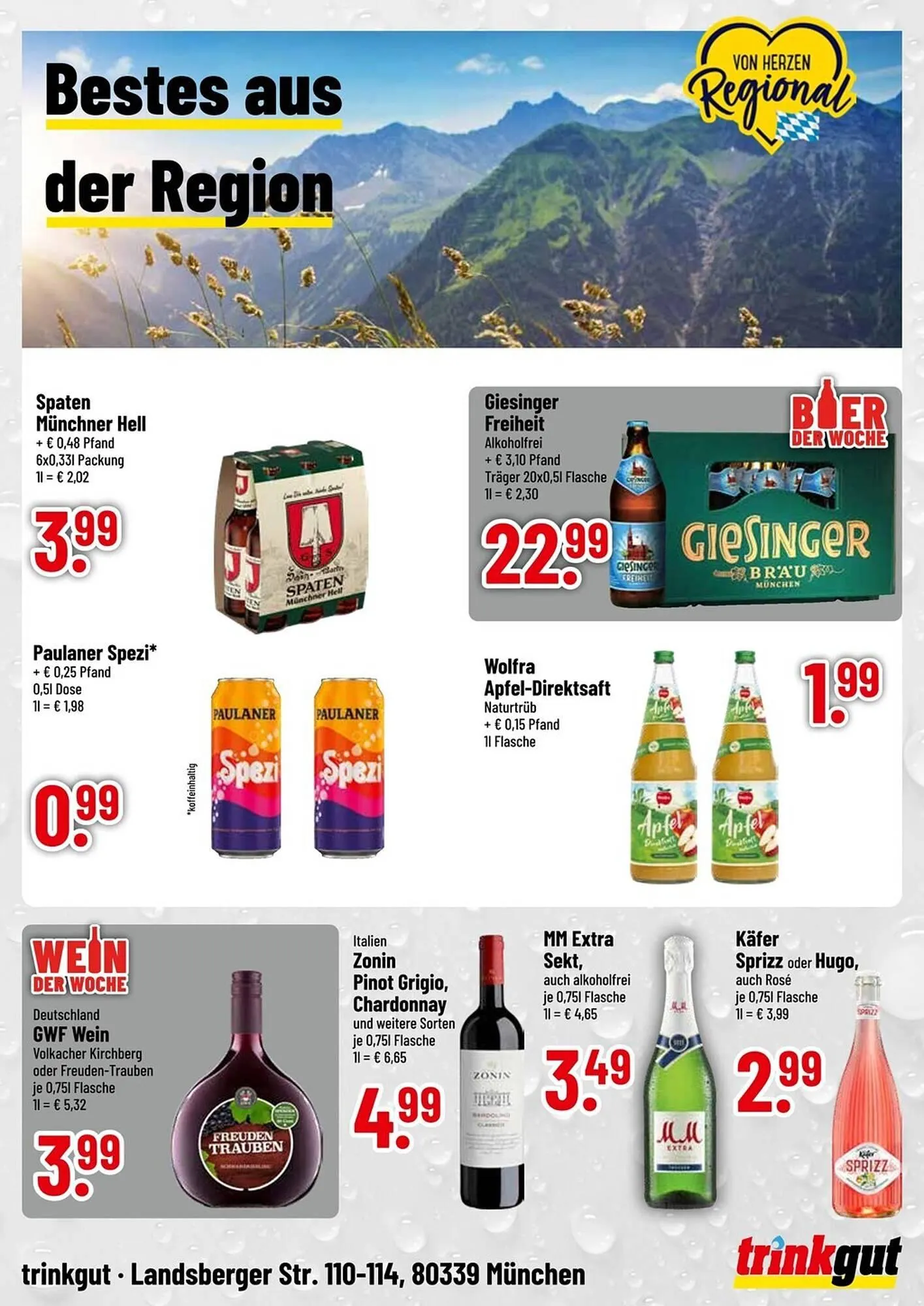 trinkgut Prospekt von 25. August bis 30. August 2025 - Prospekt seite 4