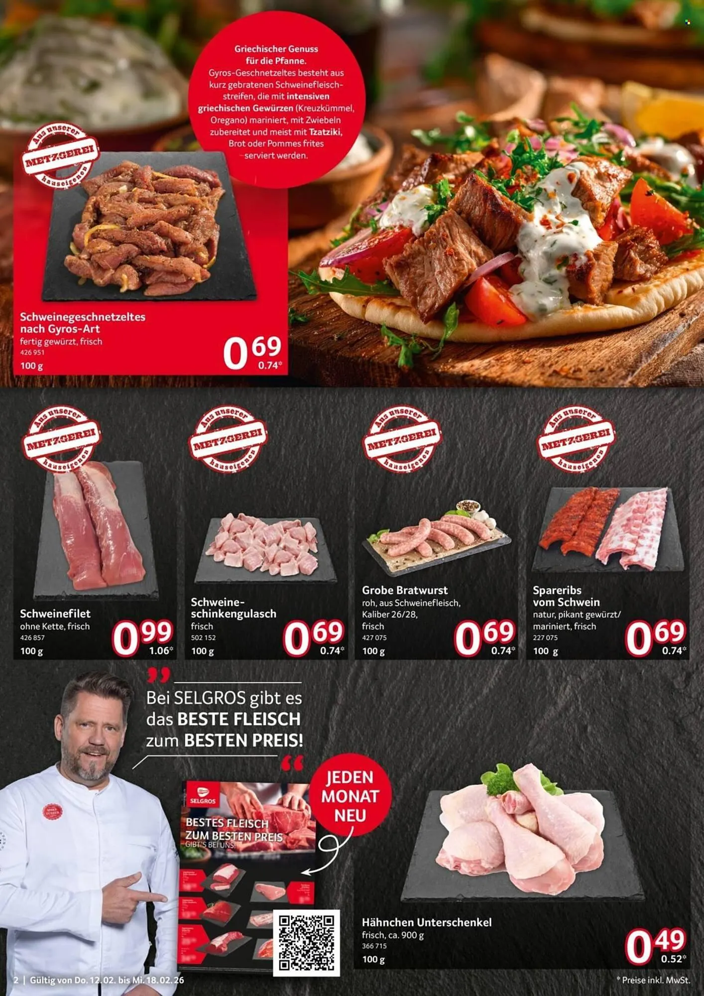Selgros Prospekt von 12. Februar bis 18. Februar 2026 - Prospekt seite 2