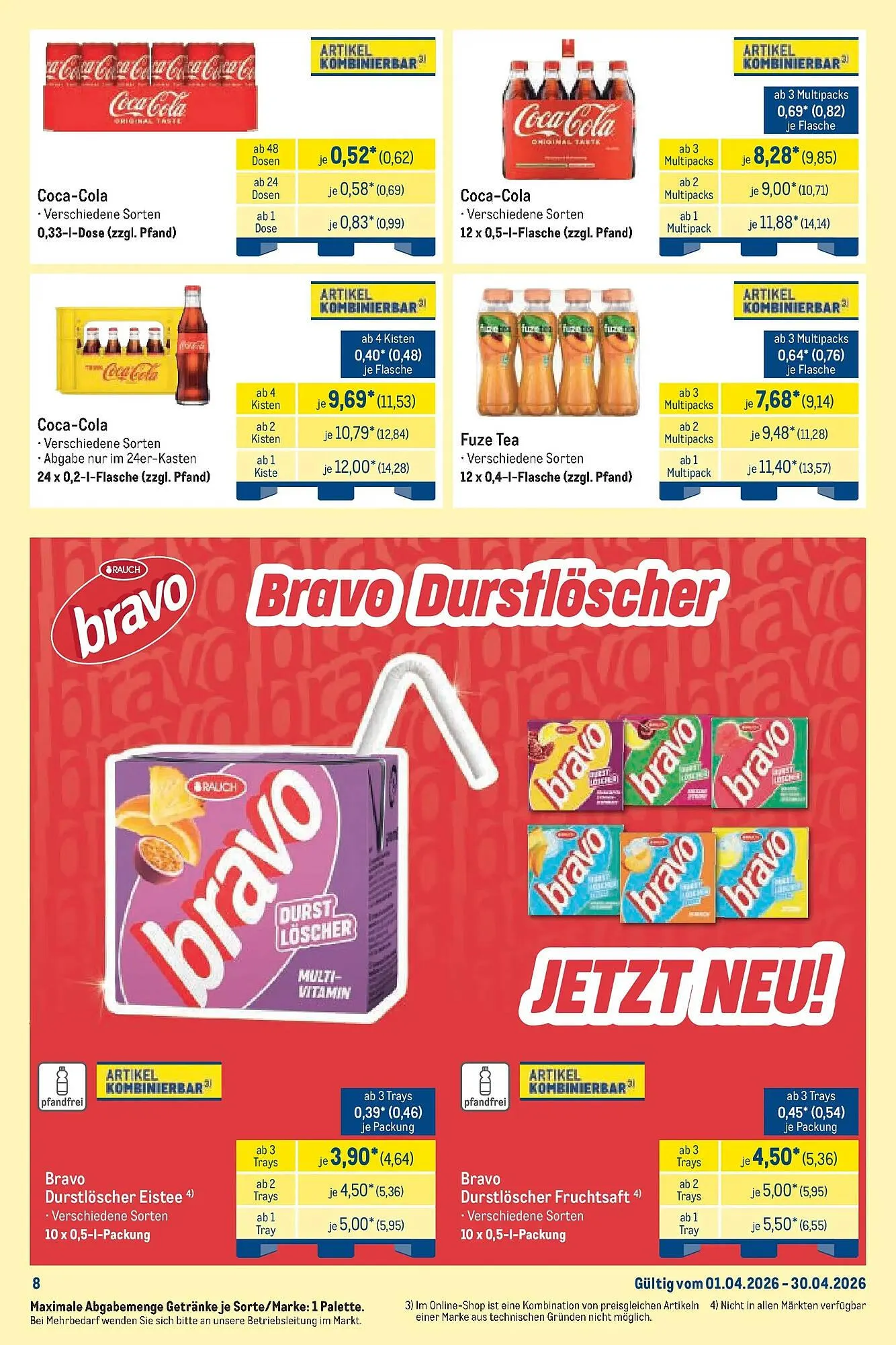 METRO Prospekt von 19. April bis 25. April 2026 - Prospekt seite 8