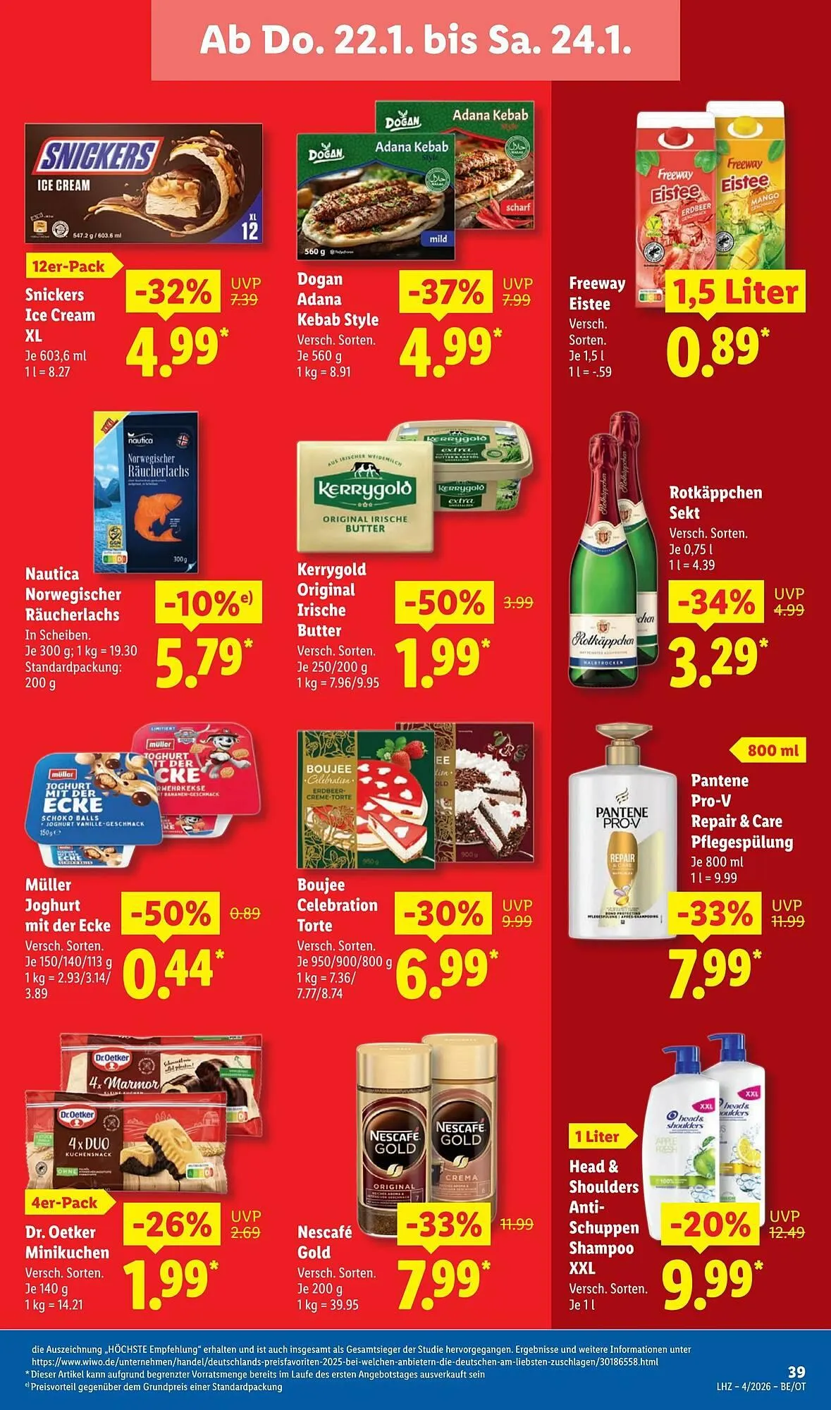 Lidl Prospekt von 19. Januar bis 25. Januar 2026 - Prospekt seite 57
