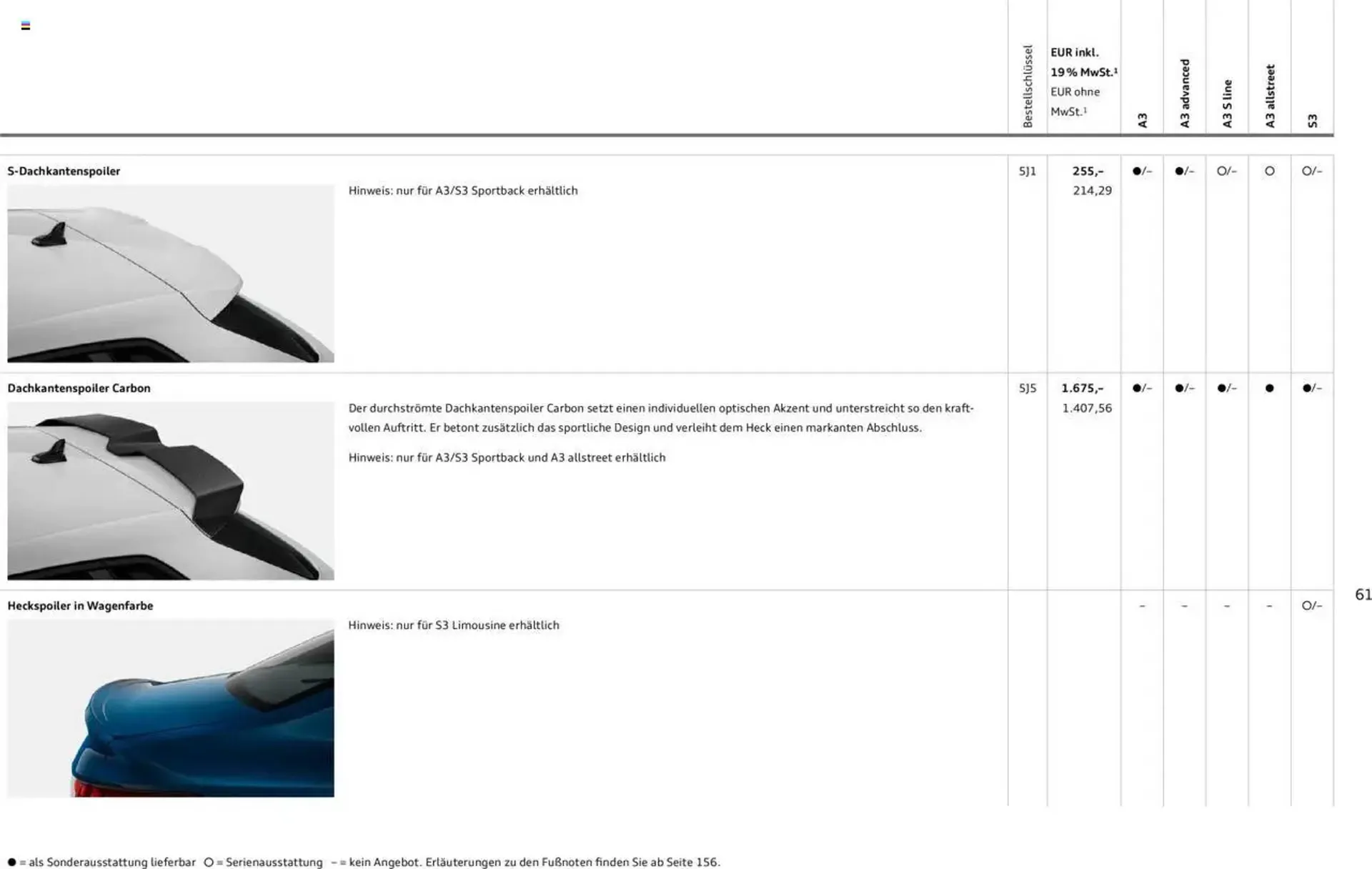 Audi Prospekt von 29. Januar bis 9. Januar 2026 - Prospekt seite 60