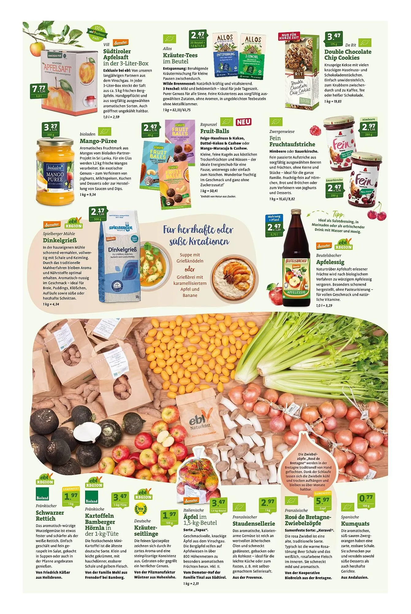 Ebl Naturkost Prospekt von 4. Februar bis 10. Februar 2026 - Prospekt seite 3