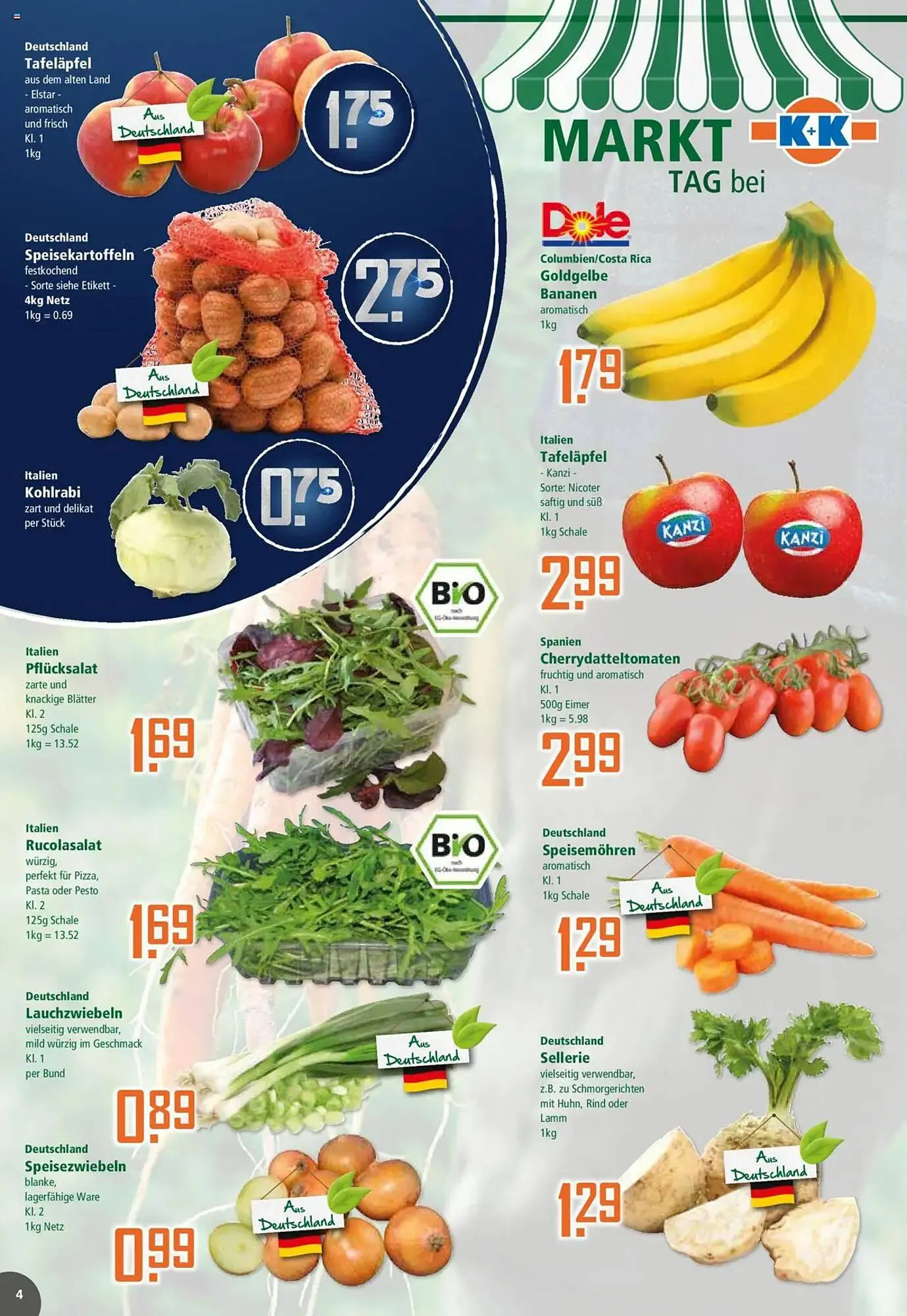 Klaas und Kock Prospekt von 31. März bis 5. April 2025 - Prospekt seite 4