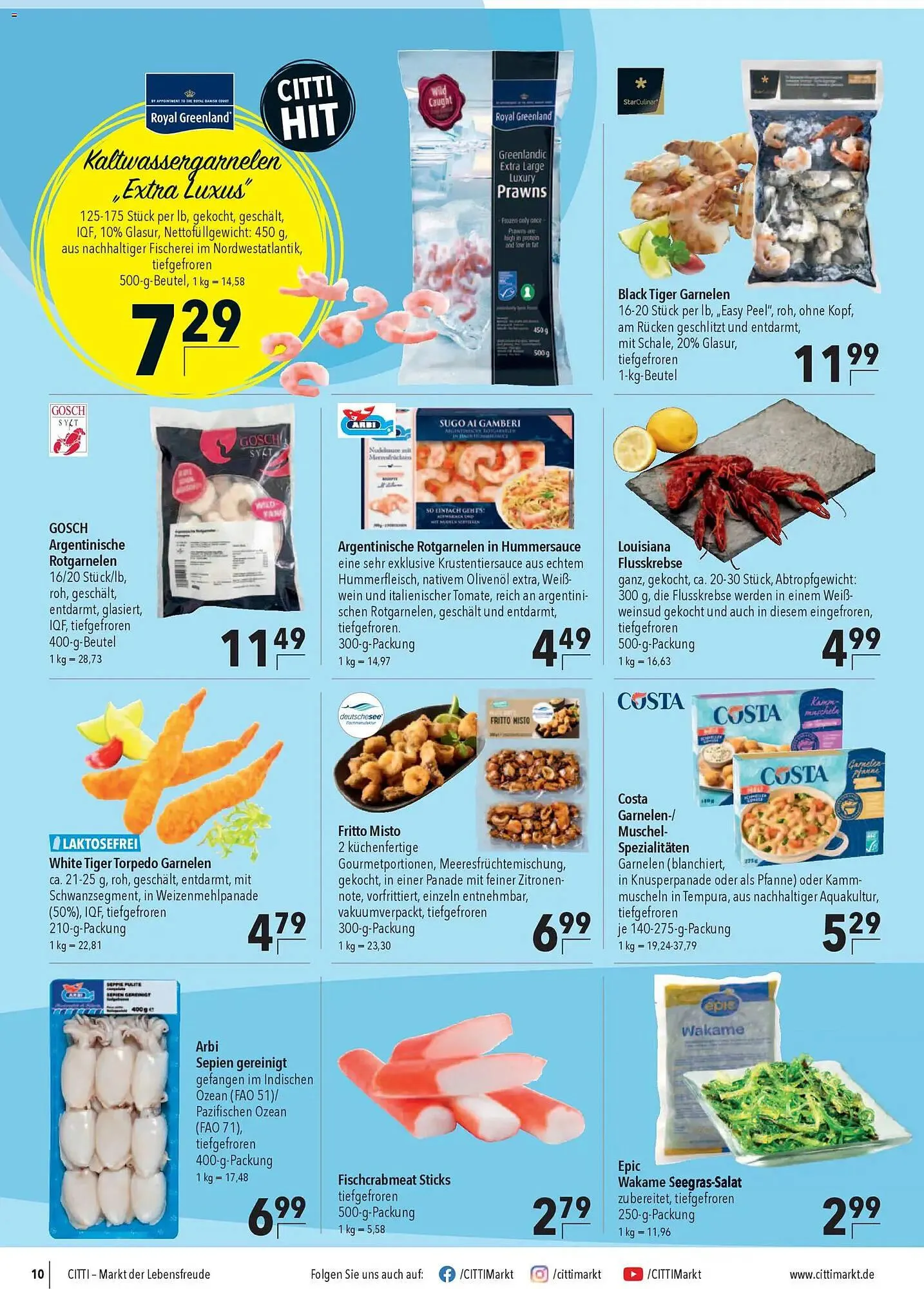 CITTI Markt Prospekt von 4. März bis 17. März 2026 - Prospekt seite 10