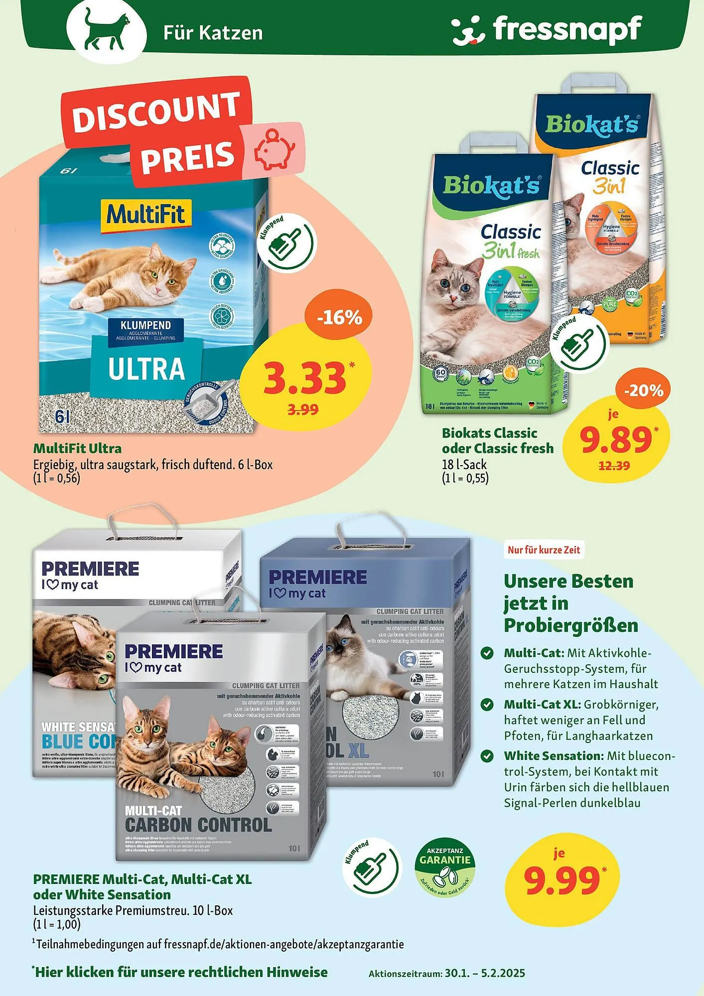 Fressnapf Prospekt von 29. Januar bis 5. Februar 2025 - Prospekt seite 4