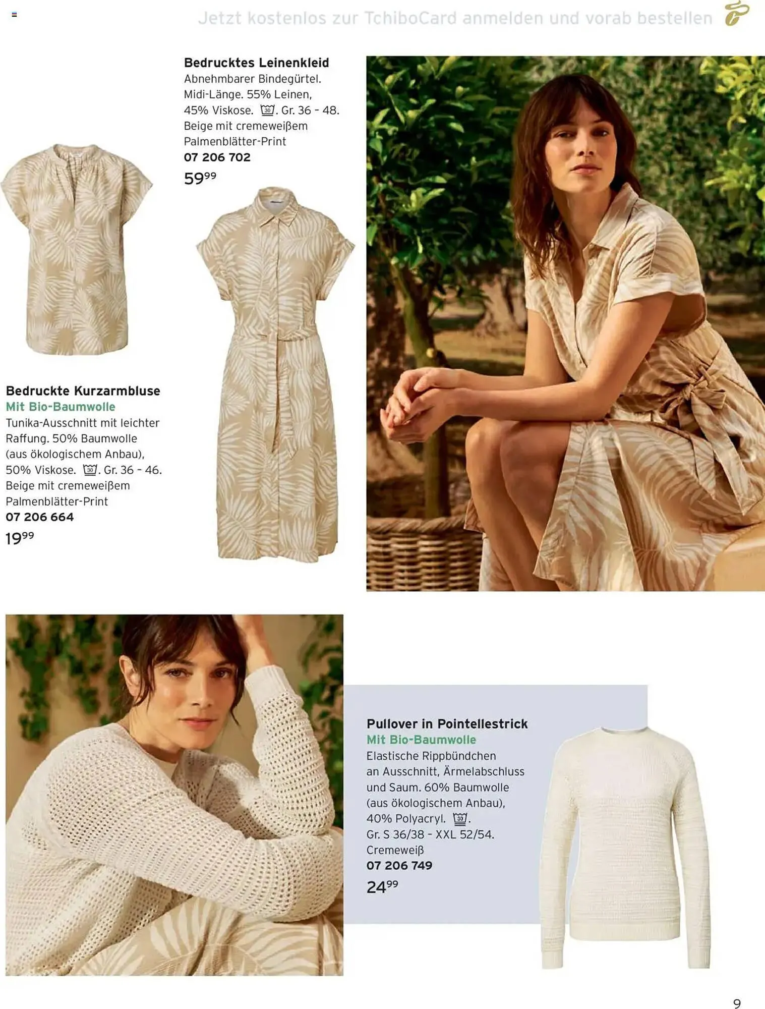 Tchibo Prospekt von 1. Juli bis 31. Juli 2025 - Prospekt seite 9