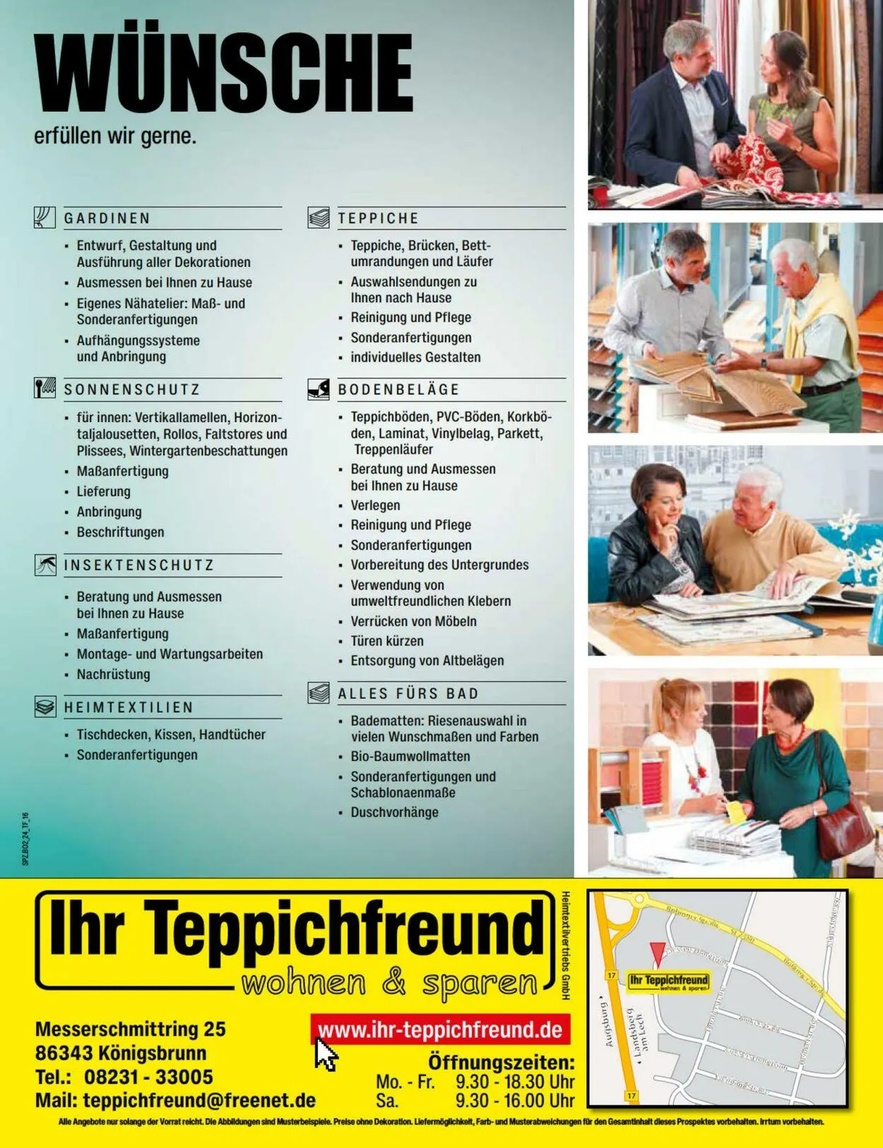 Ihr Teppichfreund Aktueller Prospekt von 29. April bis 13. Mai 2025 - Prospekt seite 16