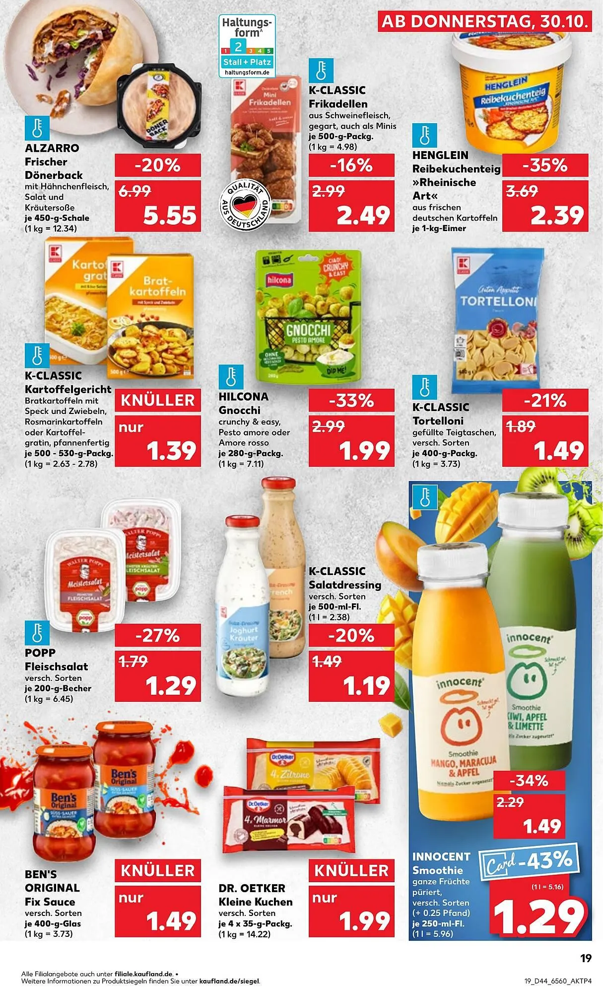 Kaufland Prospekt von 30. Oktober bis 5. November 2025 - Prospekt seite 19