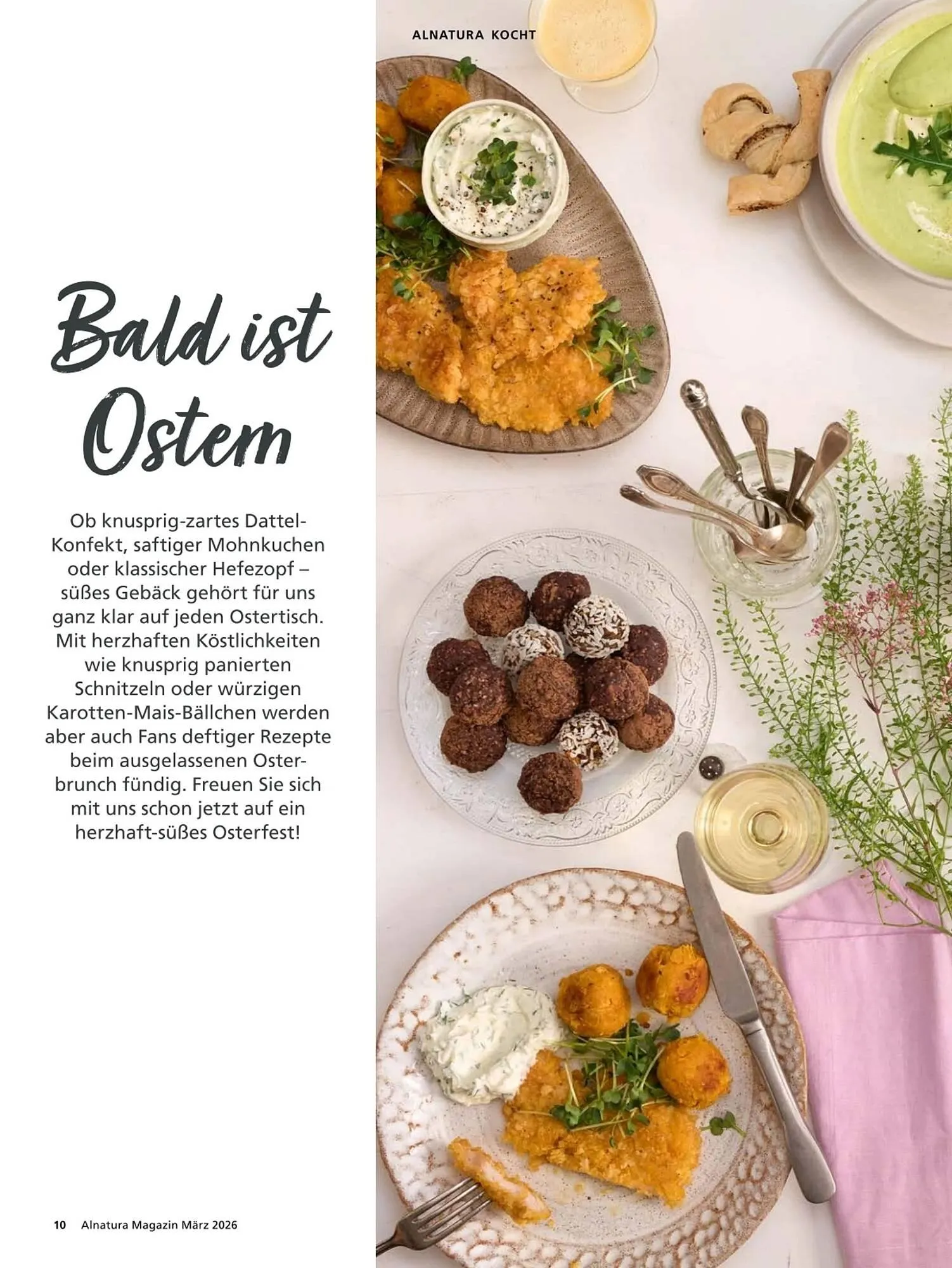 Alnatura Magazin von 4. März bis 1. April 2026 - Prospekt seite 10
