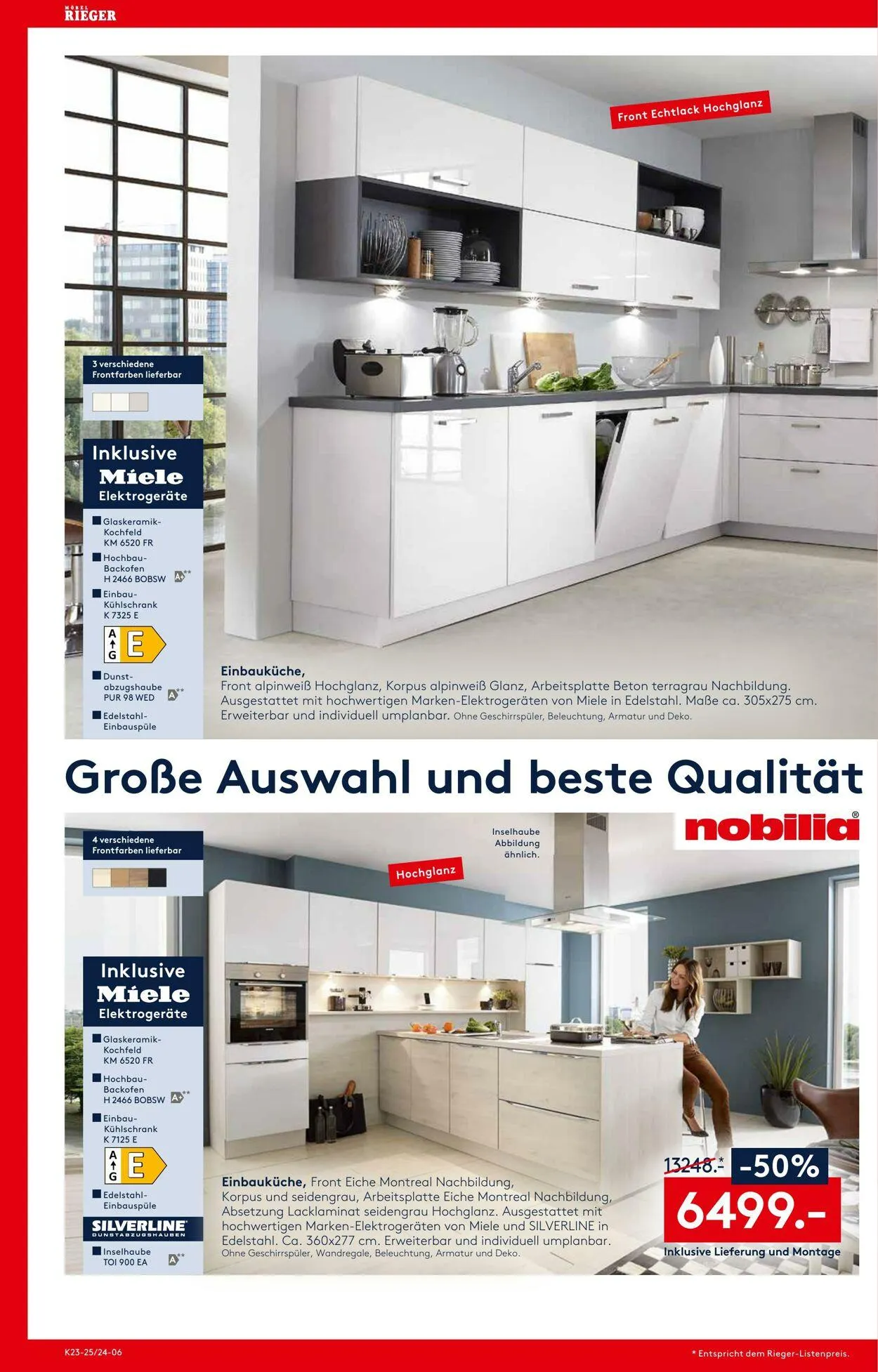 Möbel Rieger Aktueller Prospekt von 20. Mai bis 3. Juni 2026 - Prospekt seite 6