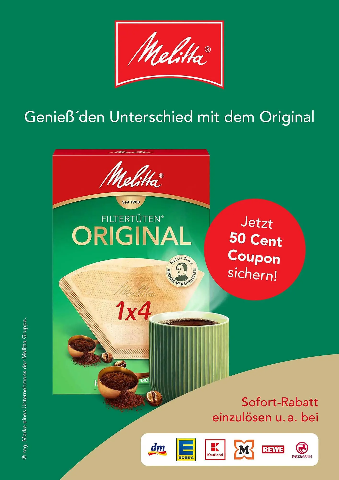 Jetzt 50 Cent Coupon sichern! von 4. Dezember bis 31. Dezember 2025 - Prospekt seite 1